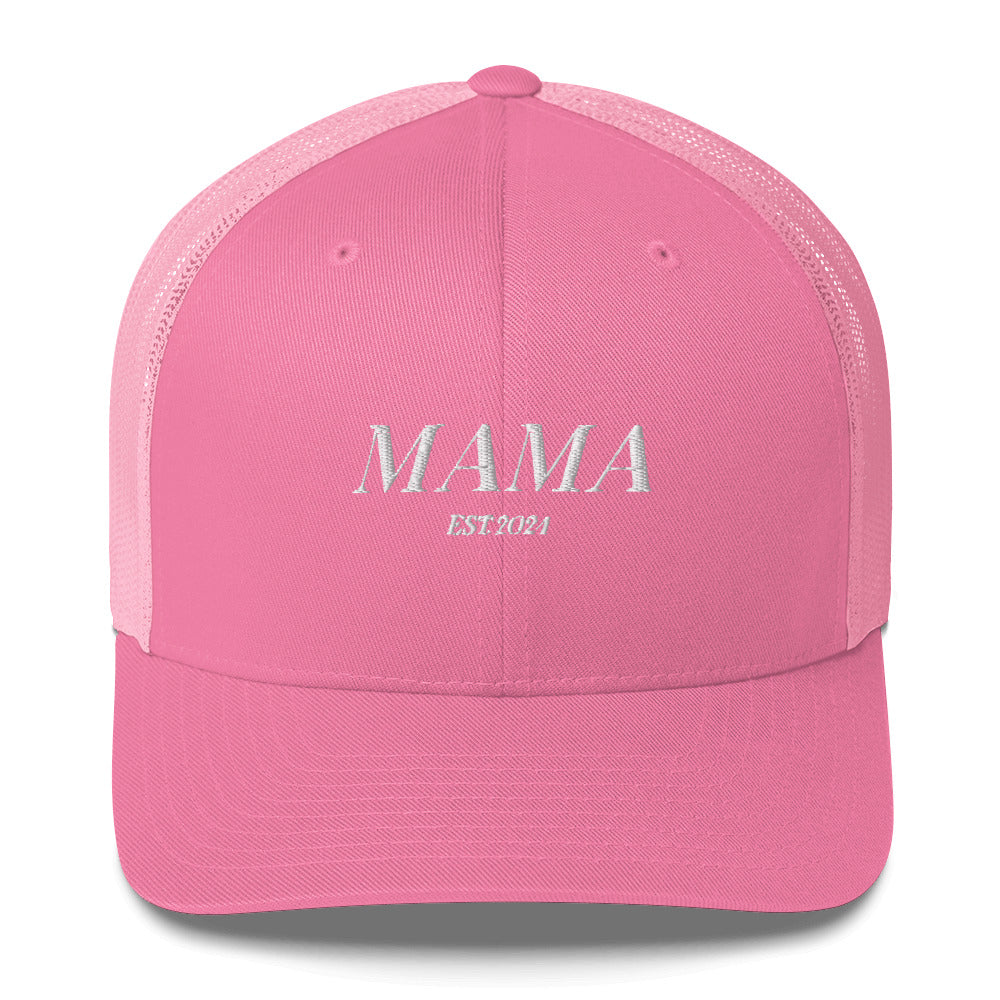MAMA EST. 2024 Trucker Cap