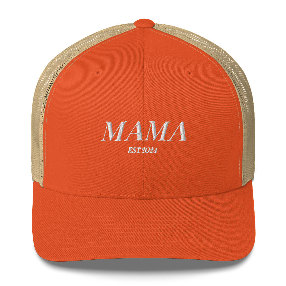 MAMA EST. 2024 Trucker Cap