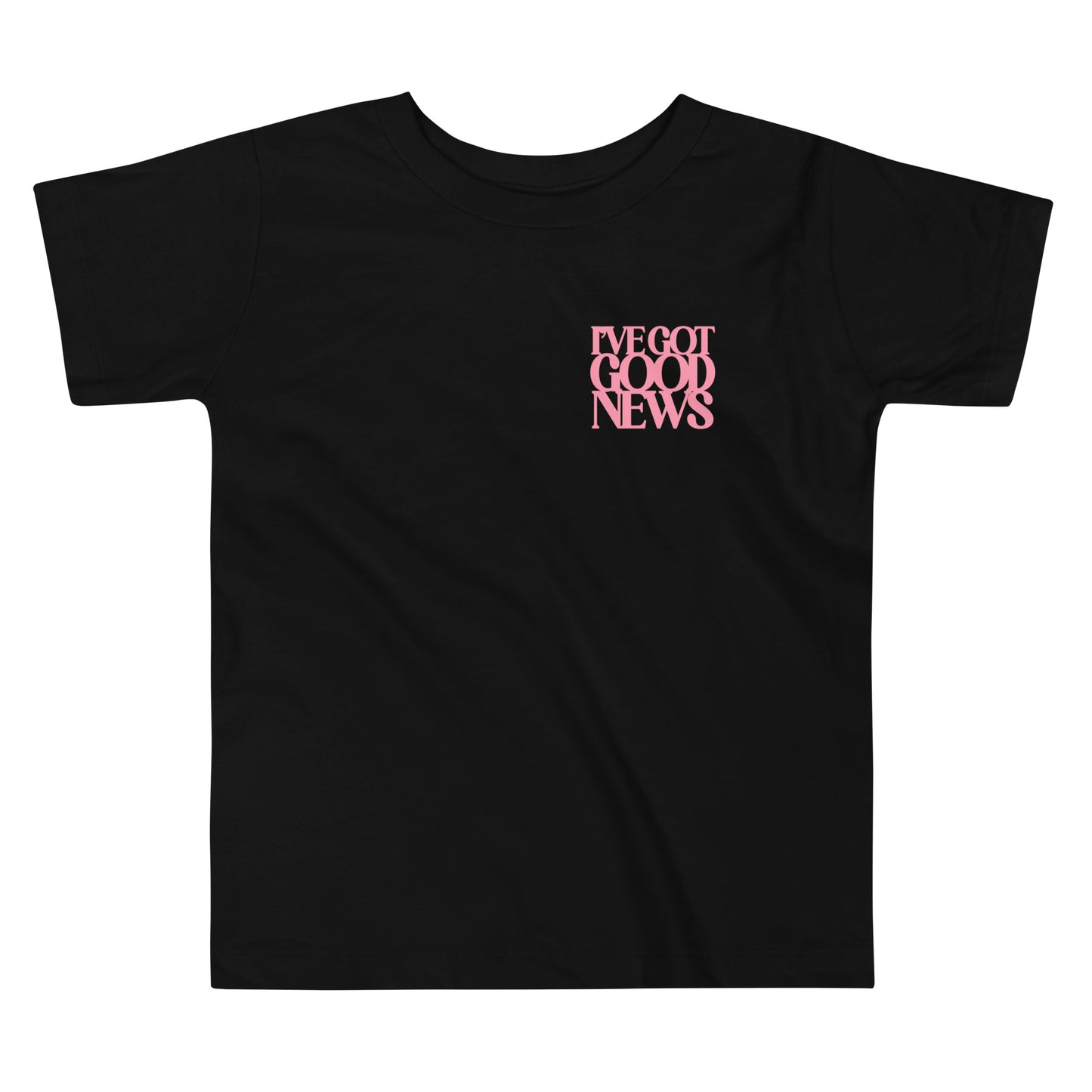Good News JLY (Pink) - Toddler Short Sleeve Tee