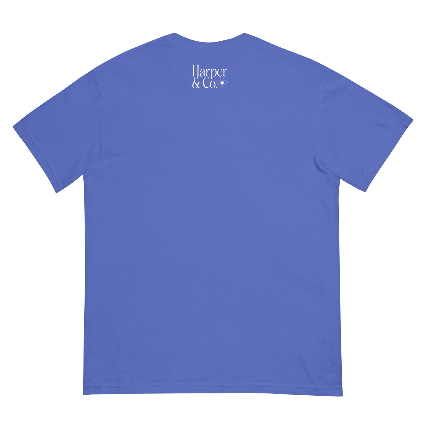 Mama Daisy Heavyweight t-shirt - Pink Letters