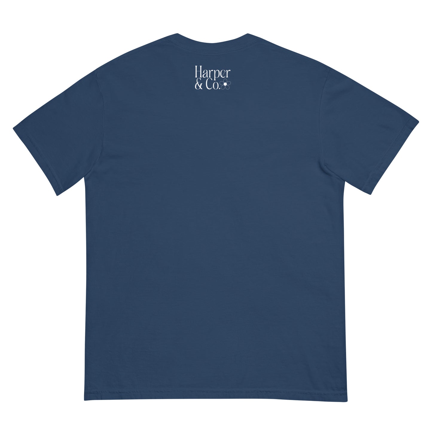 Mama Daisy Heavyweight t-shirt - Pink Letters