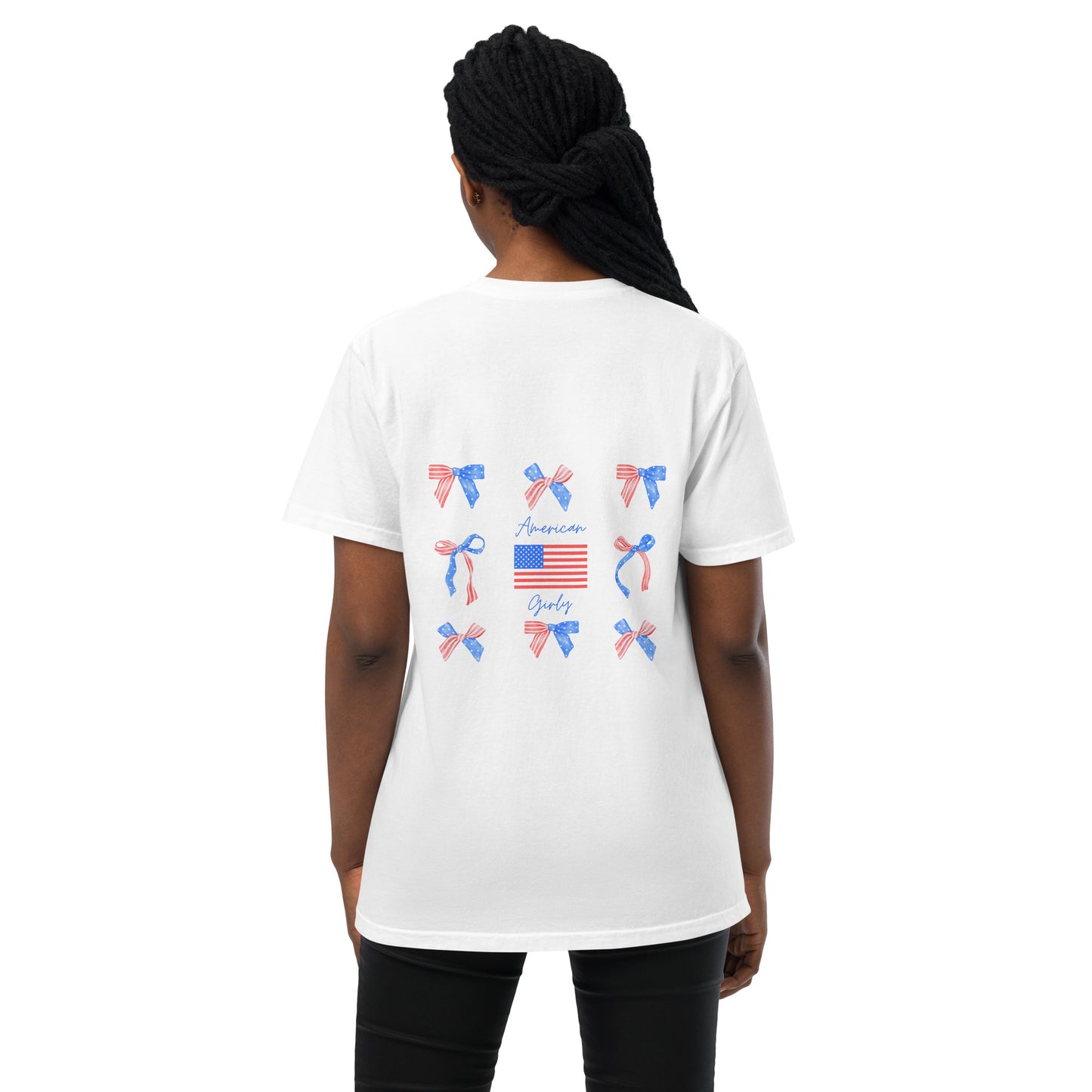 American Girly - Pocket T-shirt