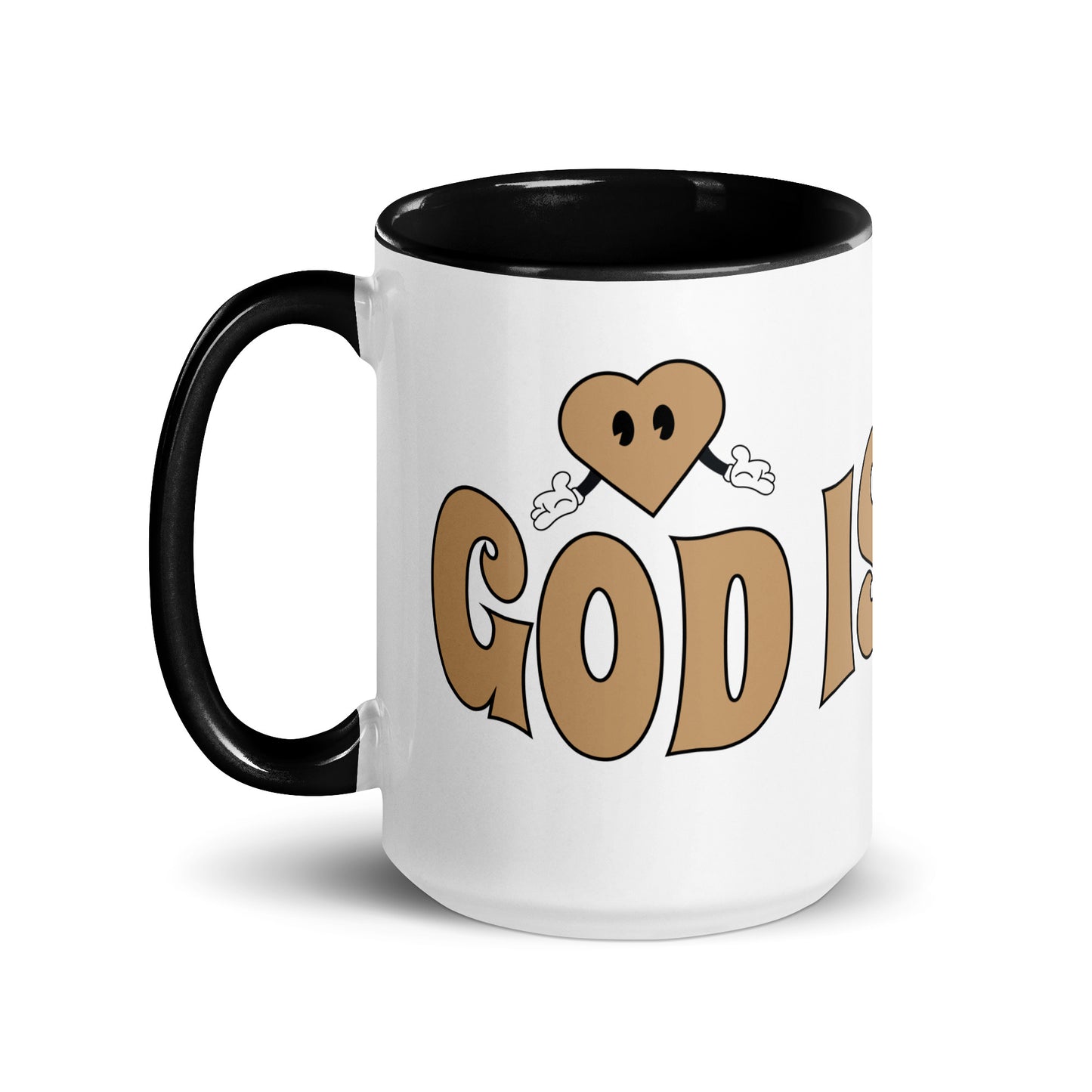 God is Good (All The Time) Mug - Black Color Inside