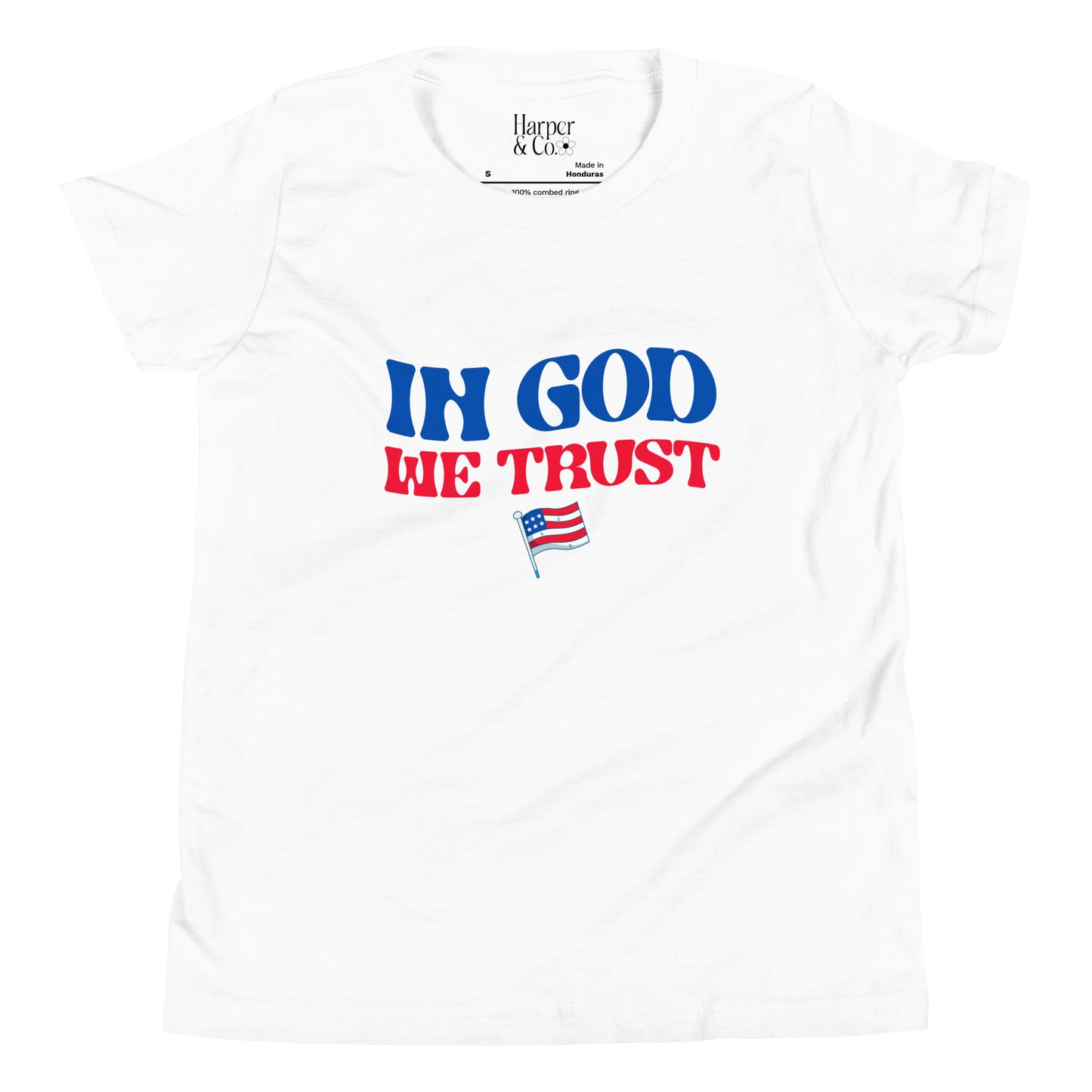 In God We Trust - Youth Short Sleeve T-Shirt