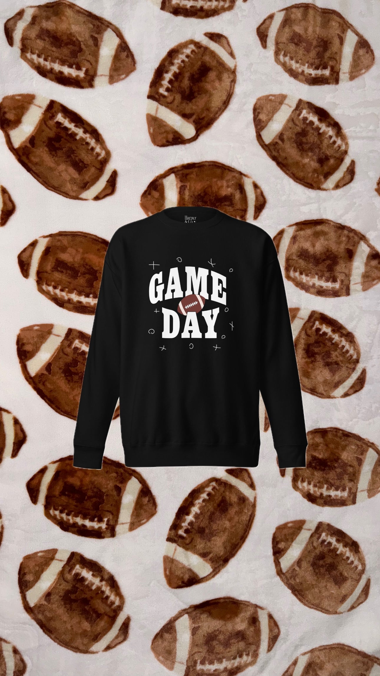 Football Collection Graphic Sweatshirt