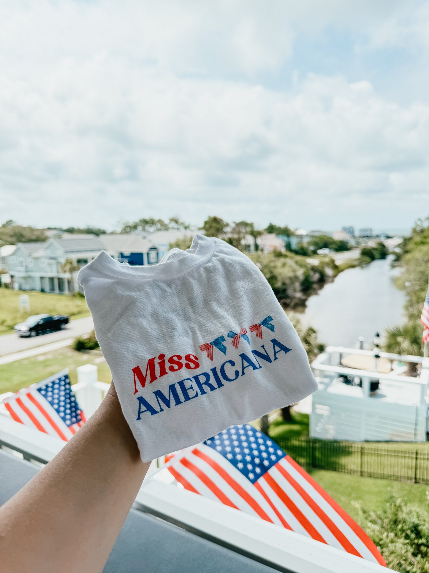 Ms. Americana - Toddler Short Sleeve Tee