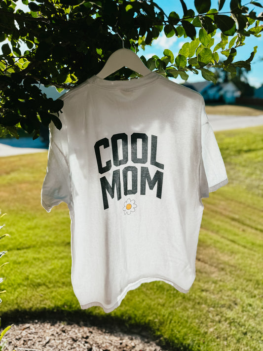 Cool Mom Varsity - Pocket T-shirt