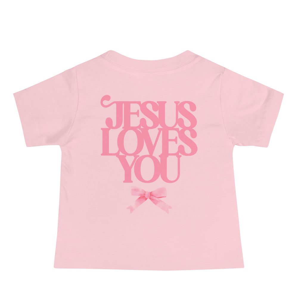 Good News JLY (Pink) - Baby Jersey Short Sleeve Tee