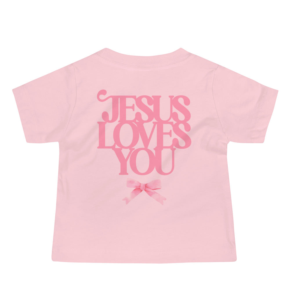 Good News JLY (Pink) - Baby Jersey Short Sleeve Tee