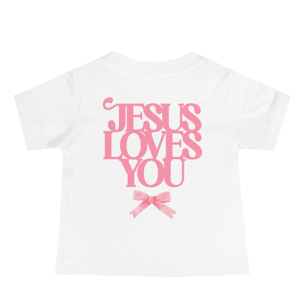 Good News JLY (Pink) - Baby Jersey Short Sleeve Tee