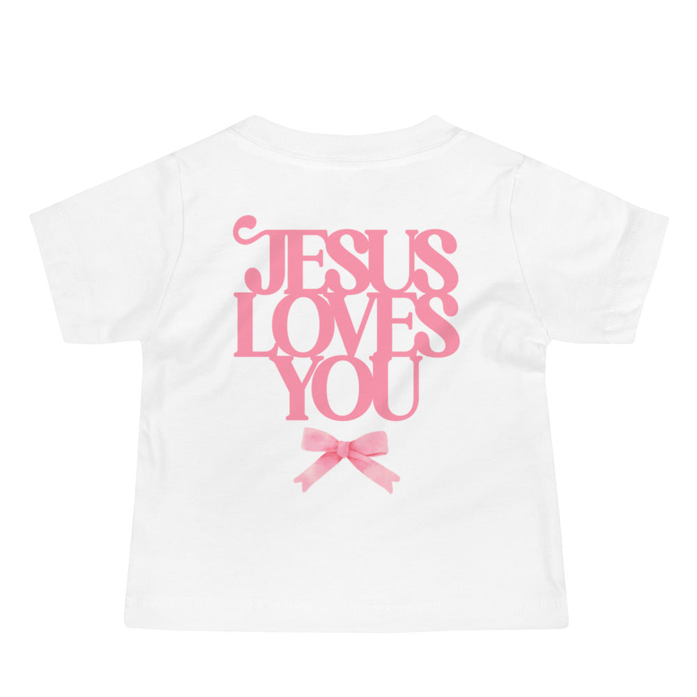 Good News JLY (Pink) - Baby Jersey Short Sleeve Tee