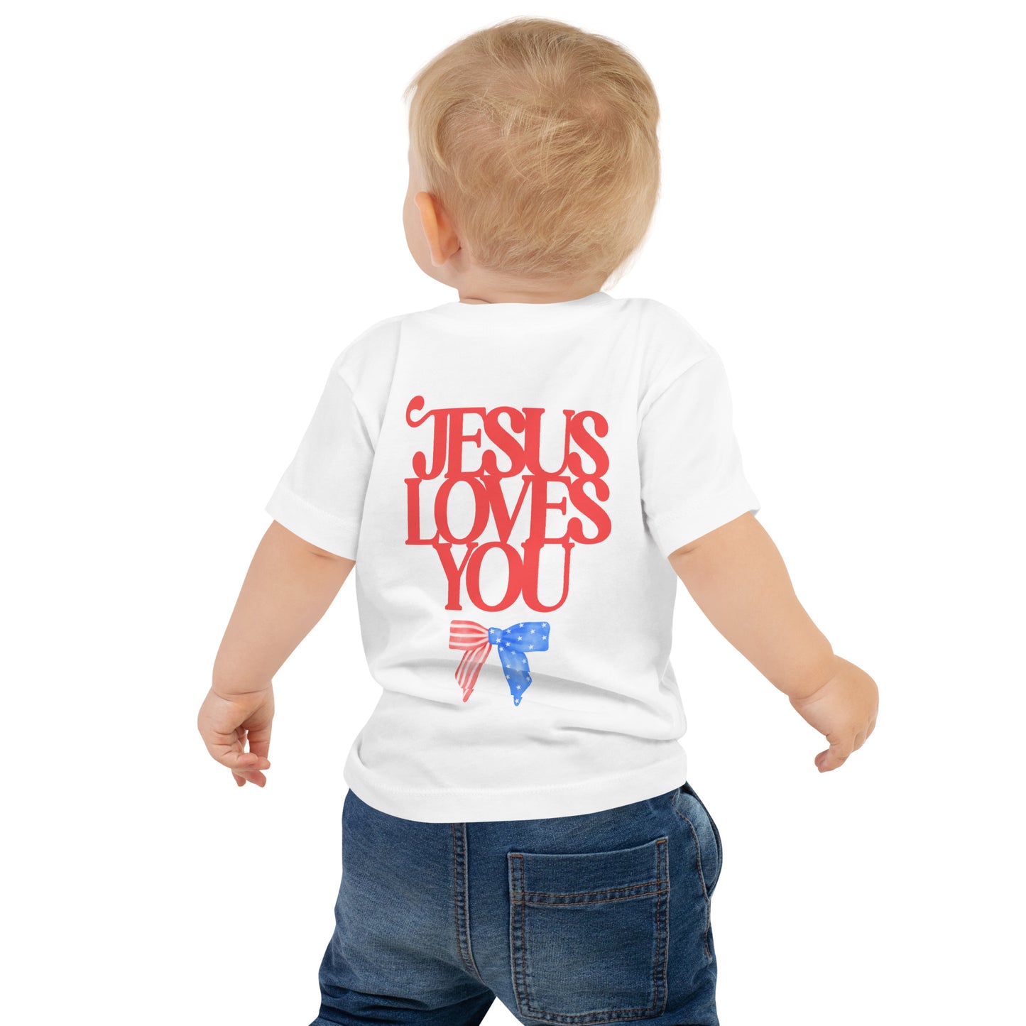 Good News JLY (Red Letters) - Baby Jersey Short Sleeve Tee