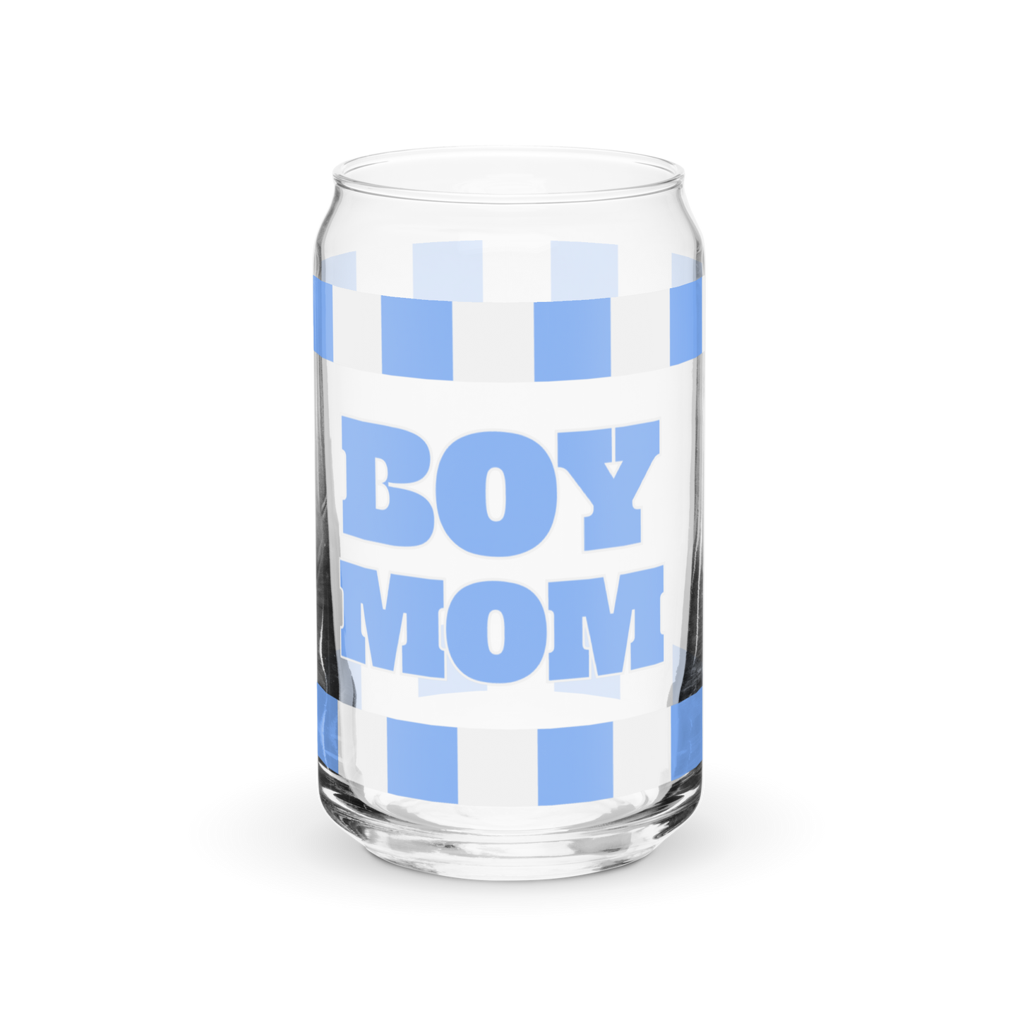 Boy Mom Glass - Light Blue