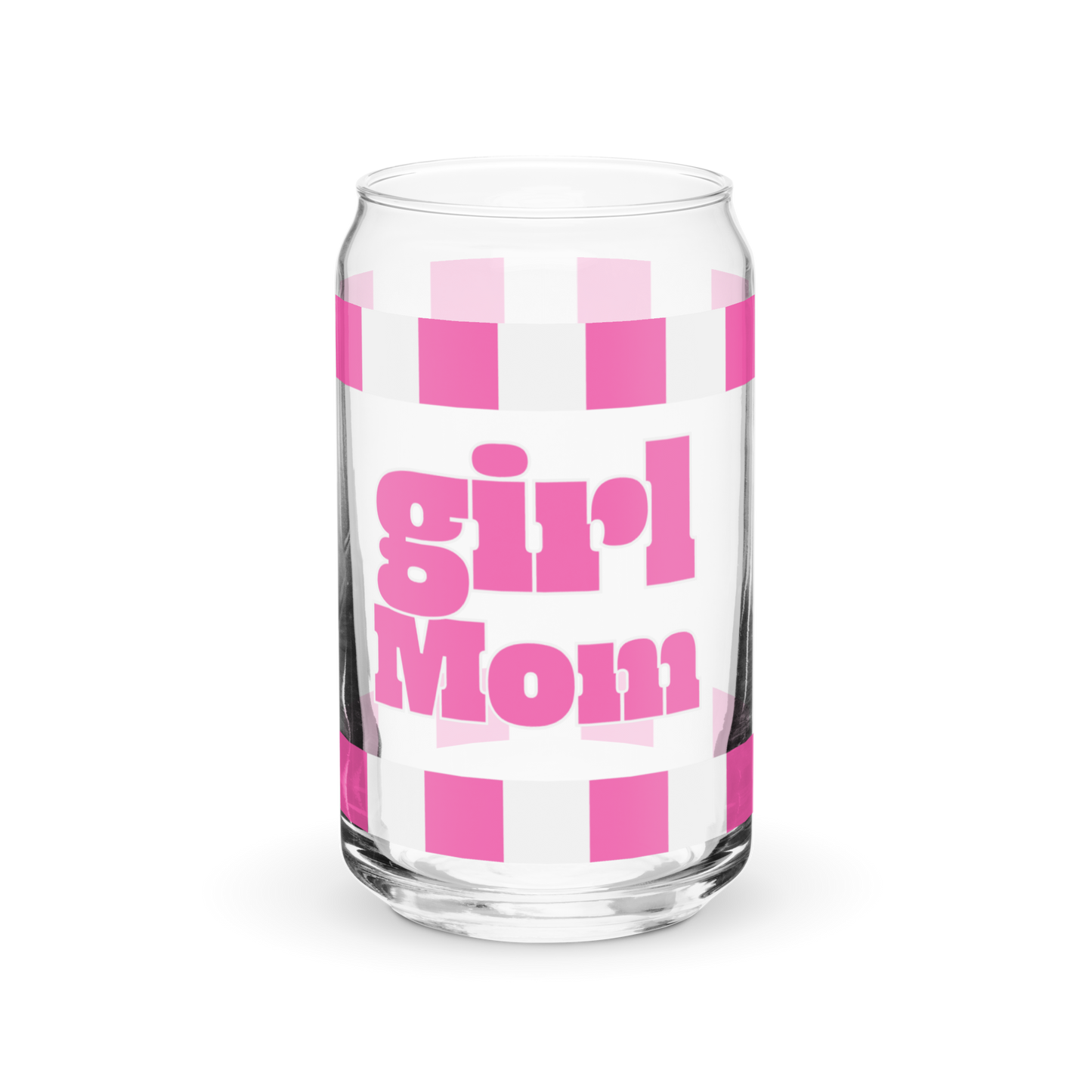 Girl Mom Glass