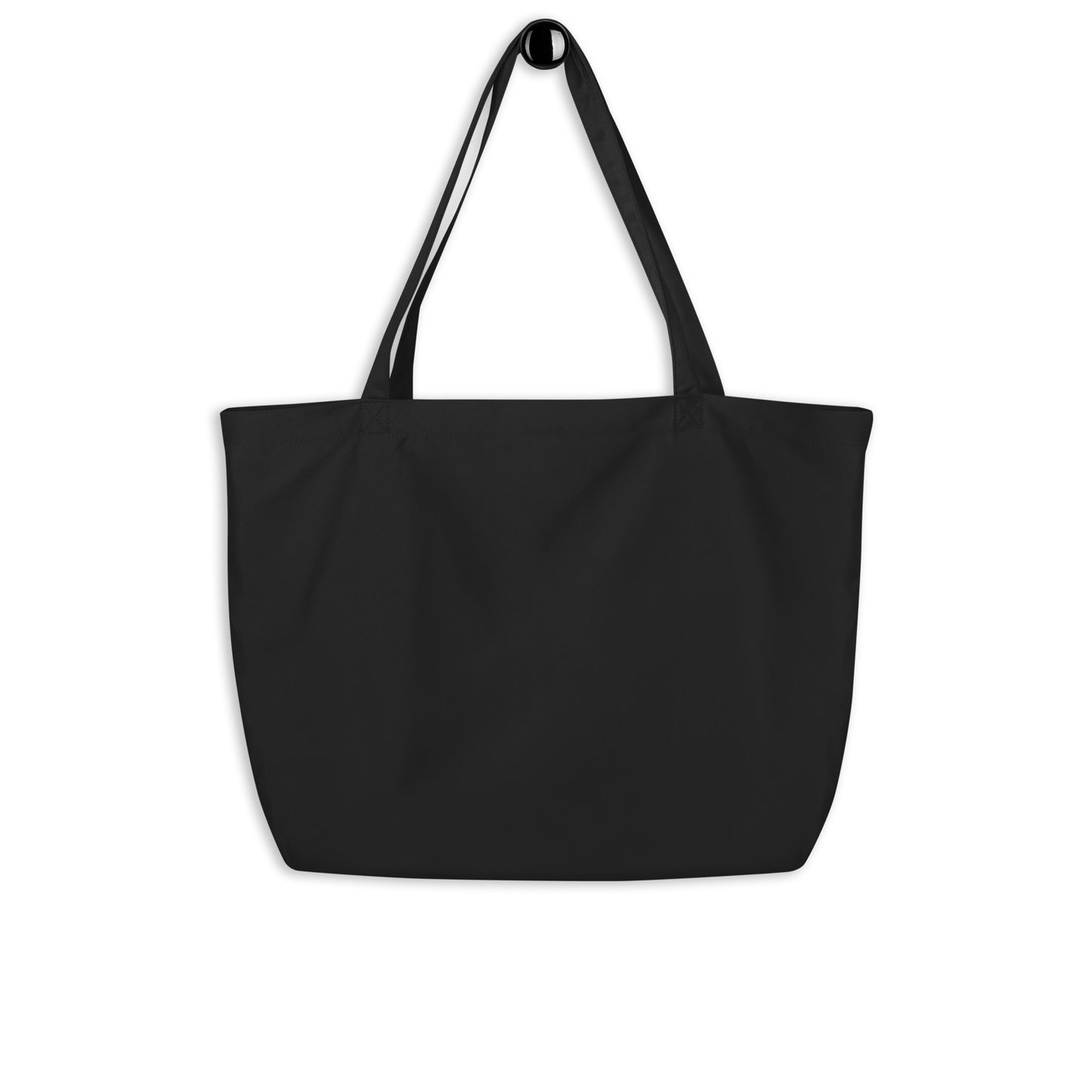 Granny Club - Large Organic Tote Bag (Black)