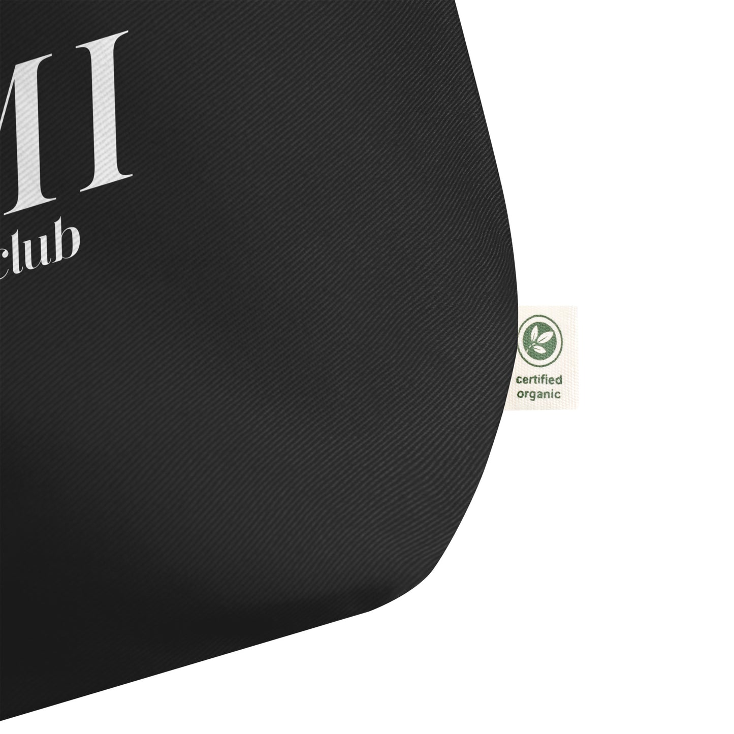 Mimi Club - Large Organic Tote Bag (Black)