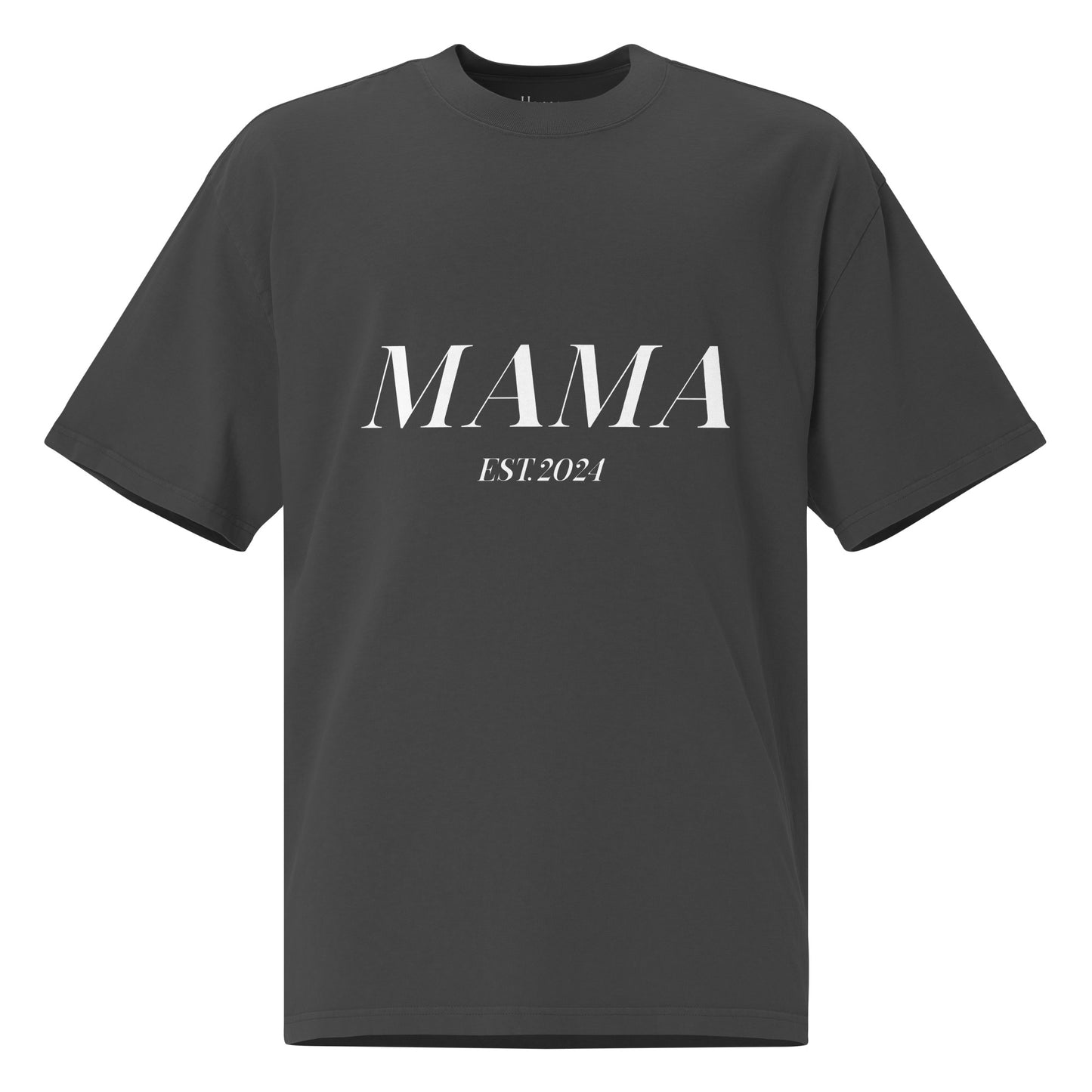 Oversized MAMA EST. 2024 T-shirt