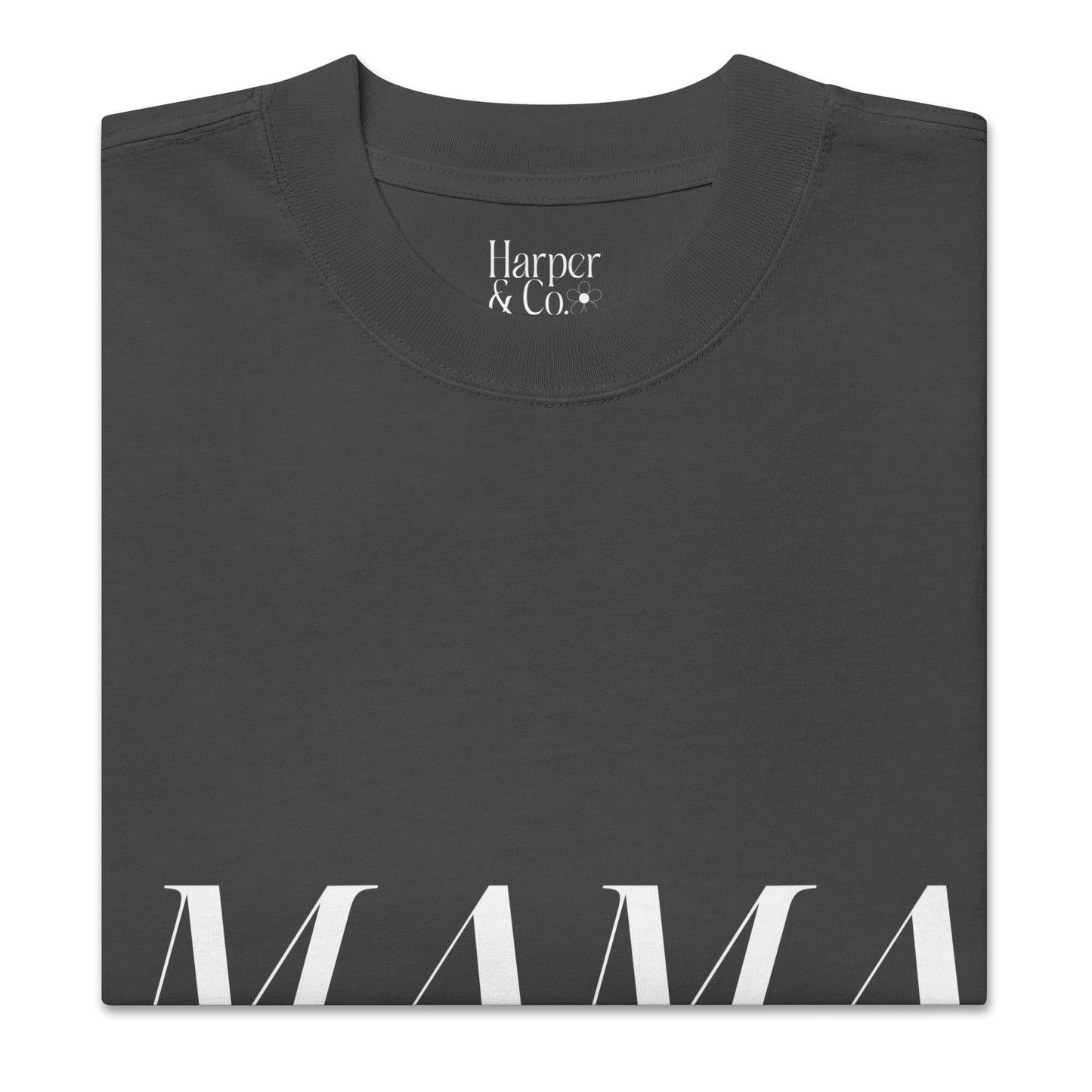 Oversized MAMA EST. 2024 T-shirt