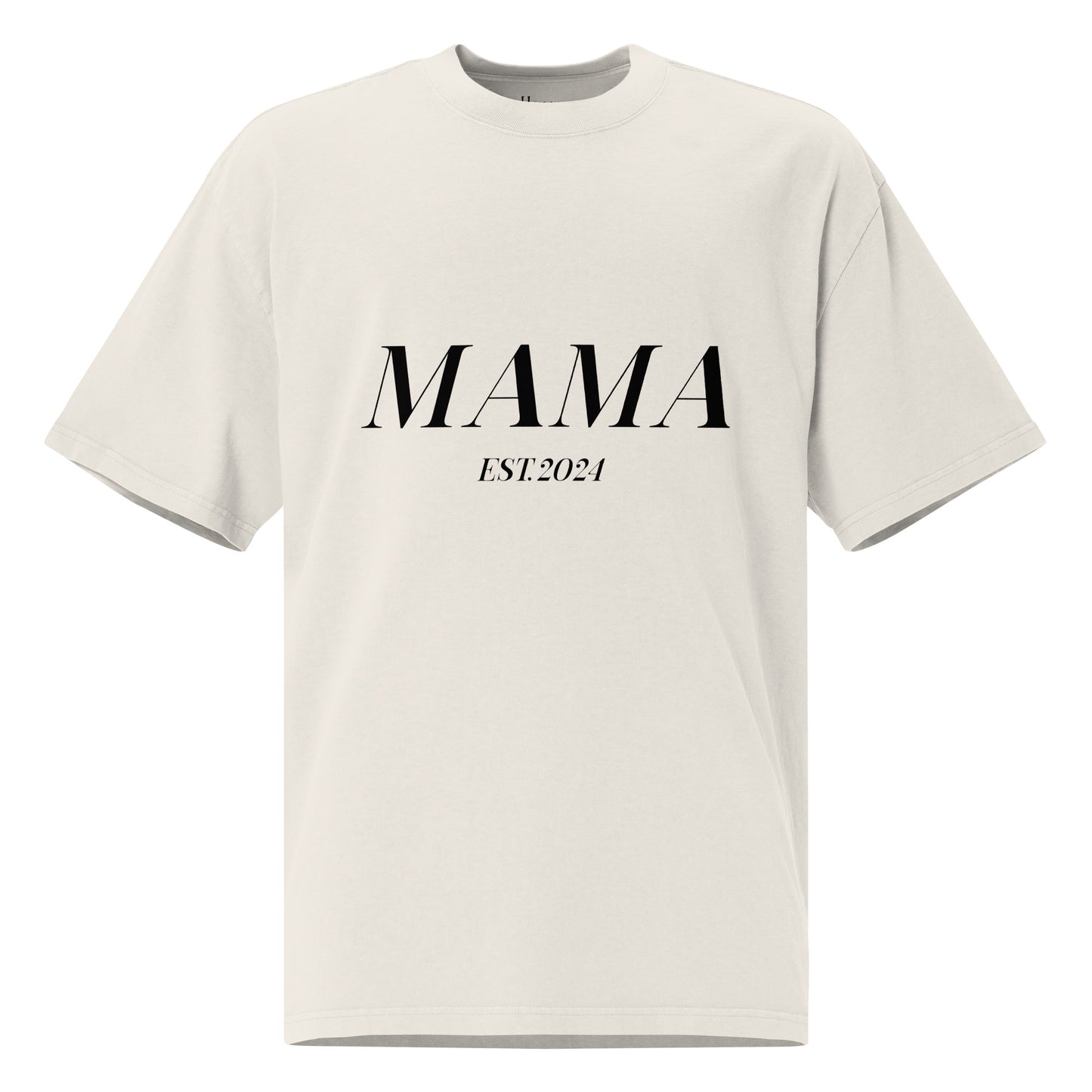Oversized MAMA EST. 2024 T-shirt