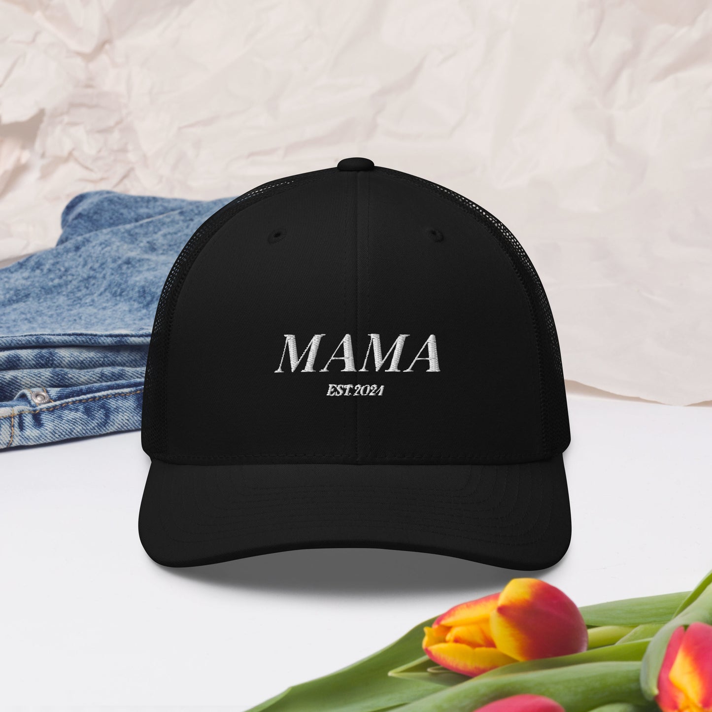 MAMA EST. 2024 Trucker Cap