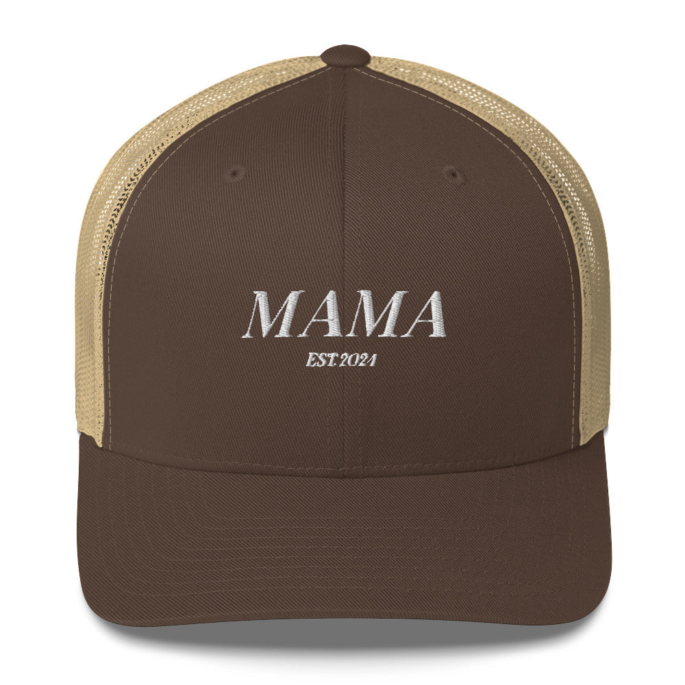 MAMA EST. 2024 Trucker Cap