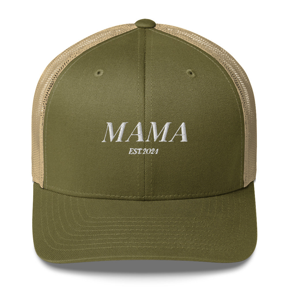 MAMA EST. 2024 Trucker Cap