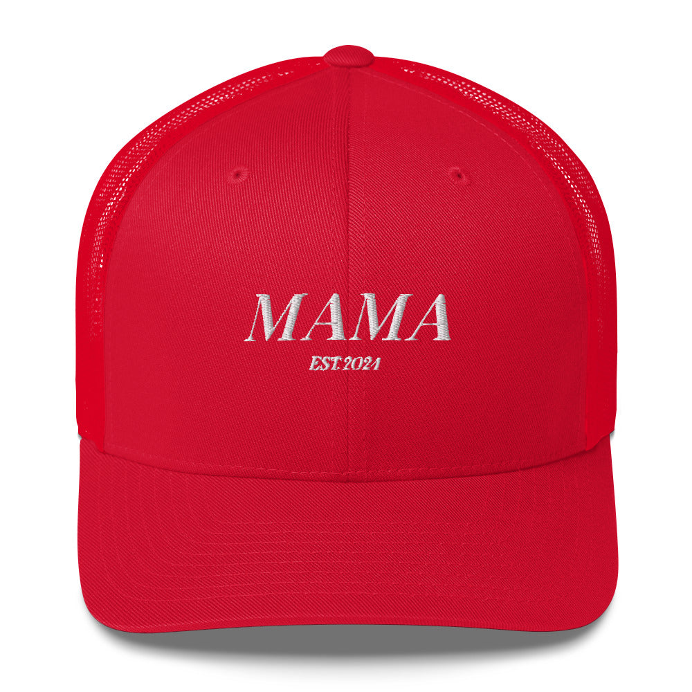 MAMA EST. 2024 Trucker Cap