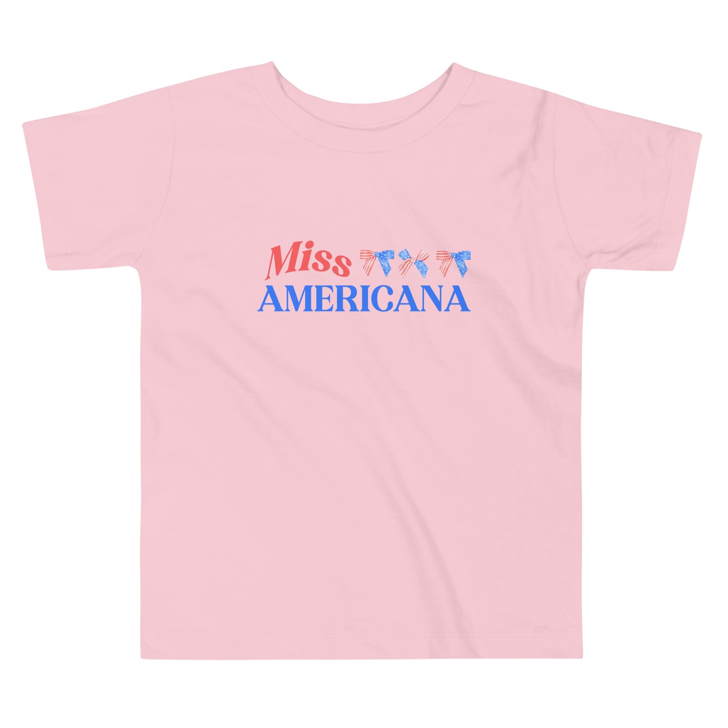 Ms. Americana - Toddler Short Sleeve Tee