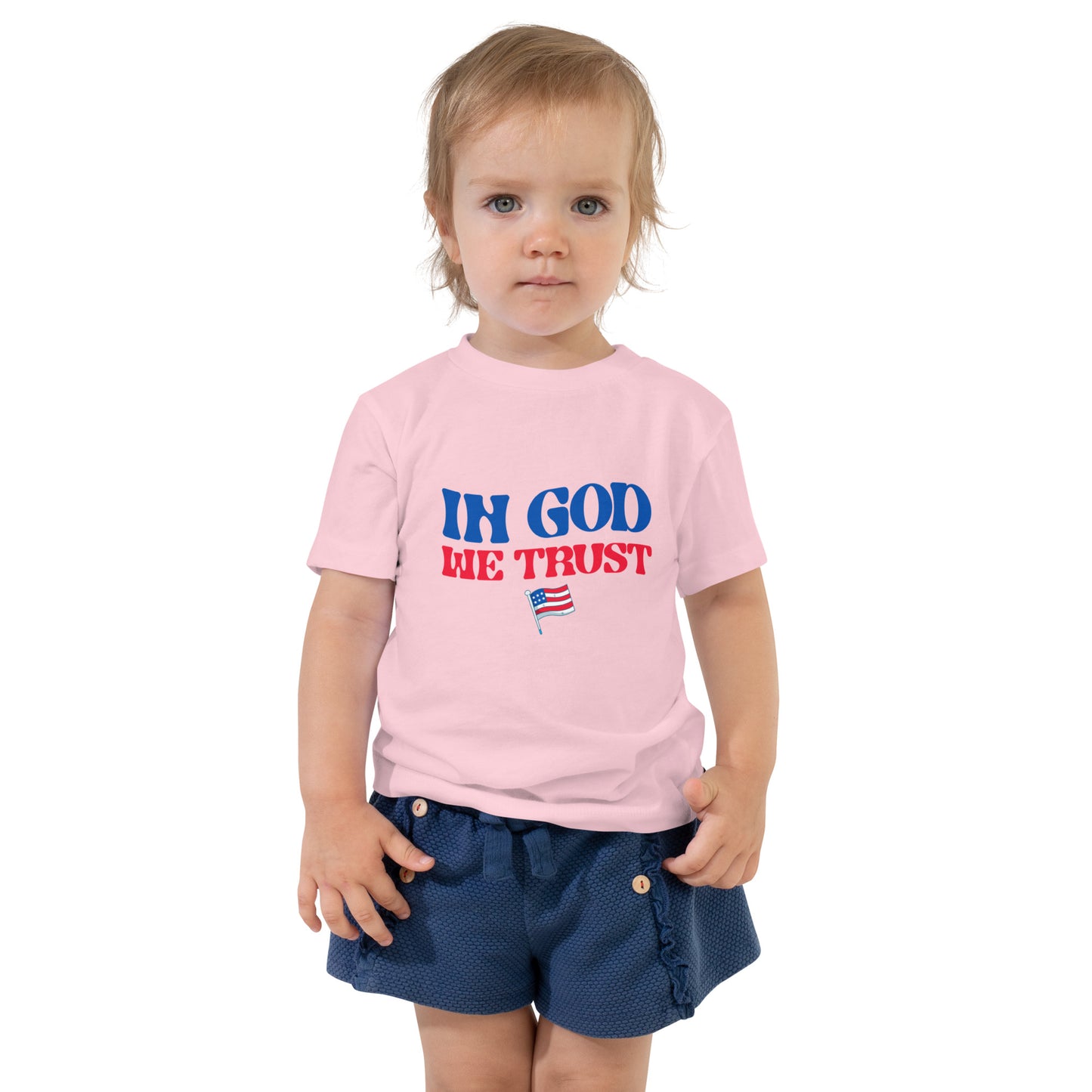 In God We Trust - Toddler Short Sleeve Tee