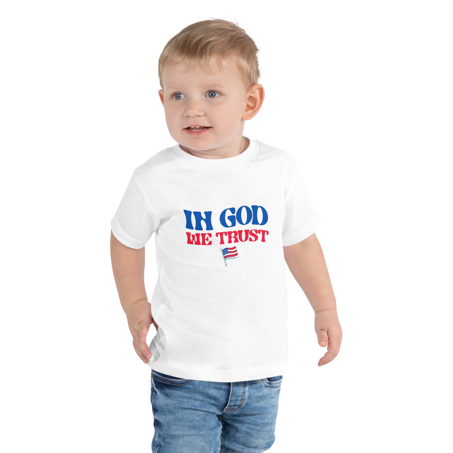 In God We Trust - Toddler Short Sleeve Tee