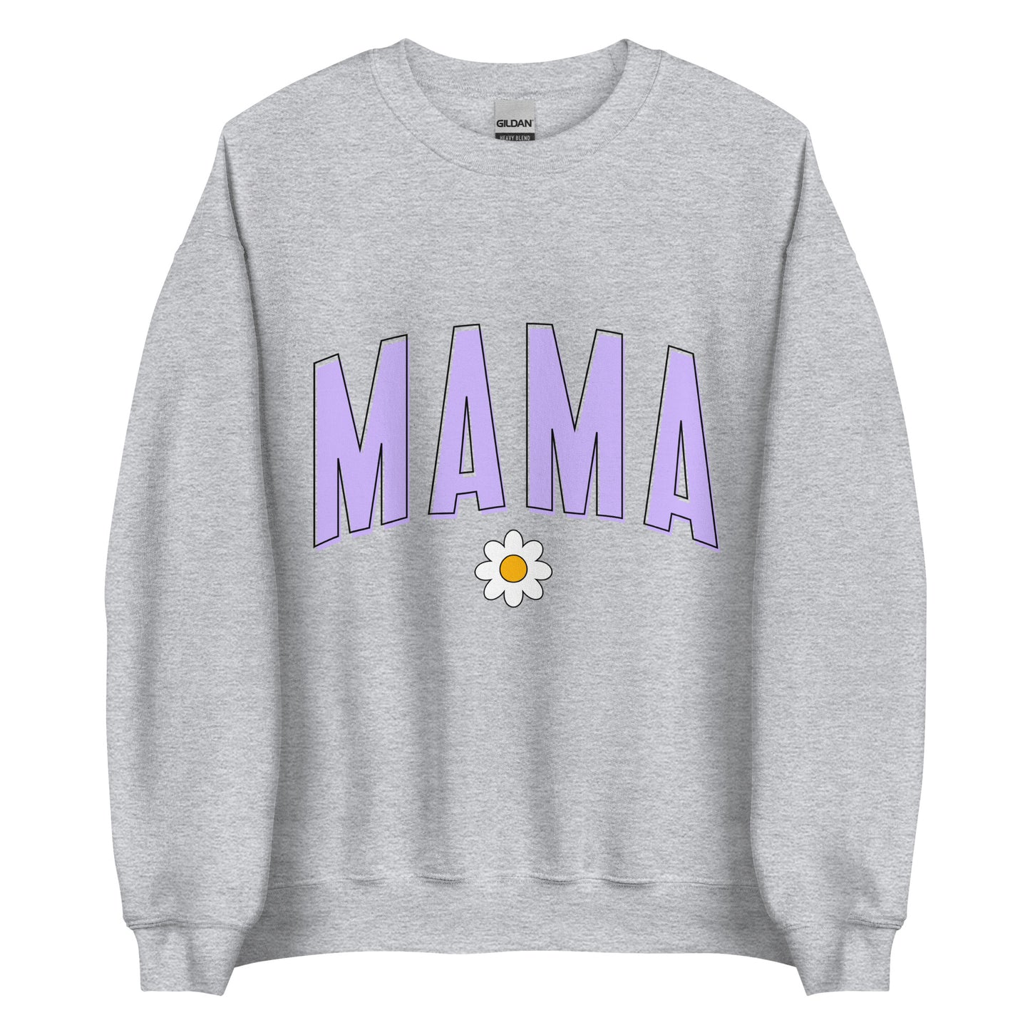 MAMA Daisy (Purple) - Sweatshirt