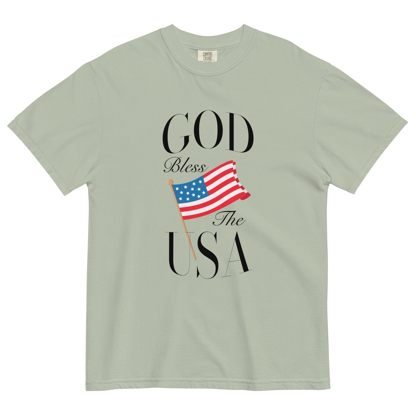 God Bless The USA - Heavyweight T-shirt