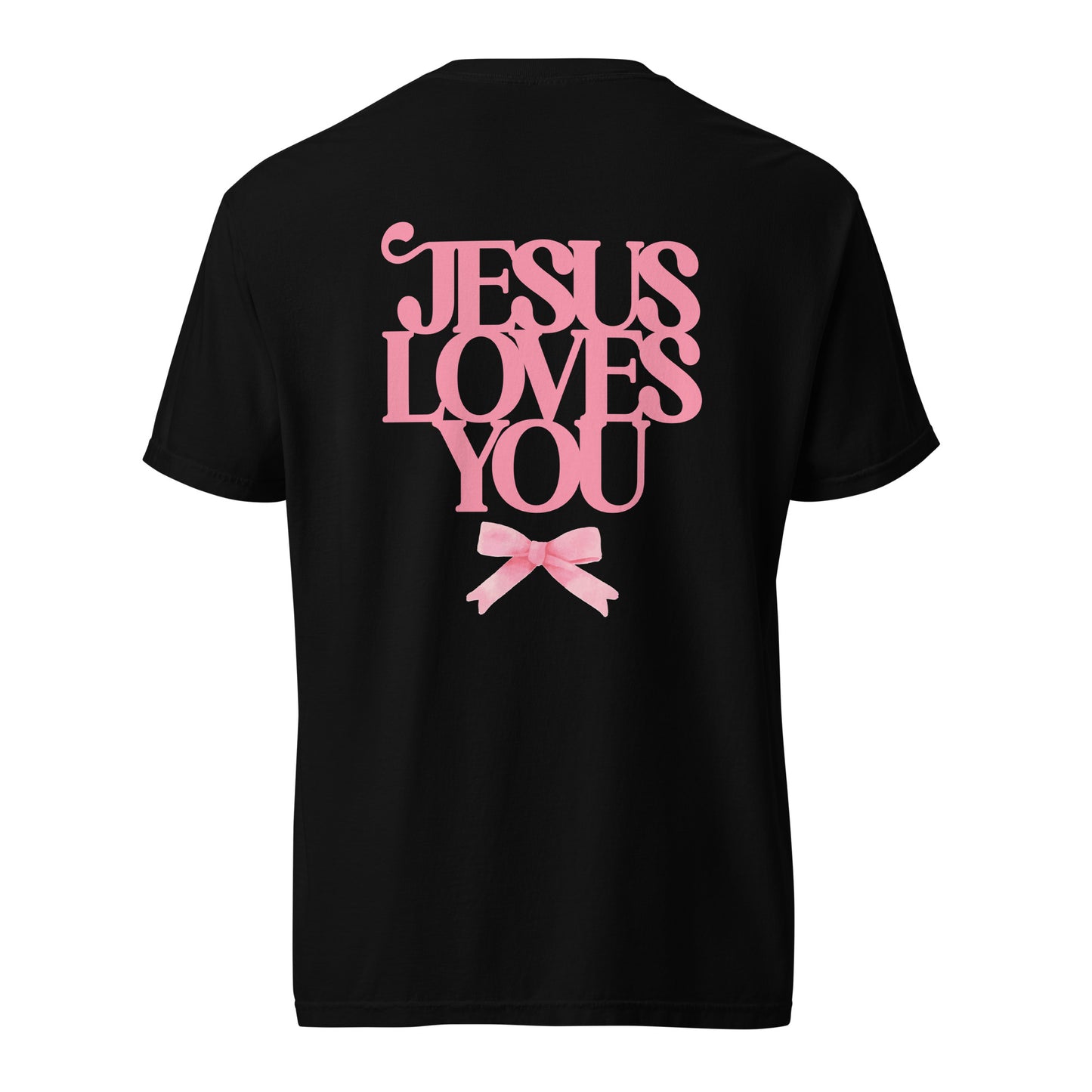 Good News JLY (Pink Letters) - Adult Heavyweight T-shirt