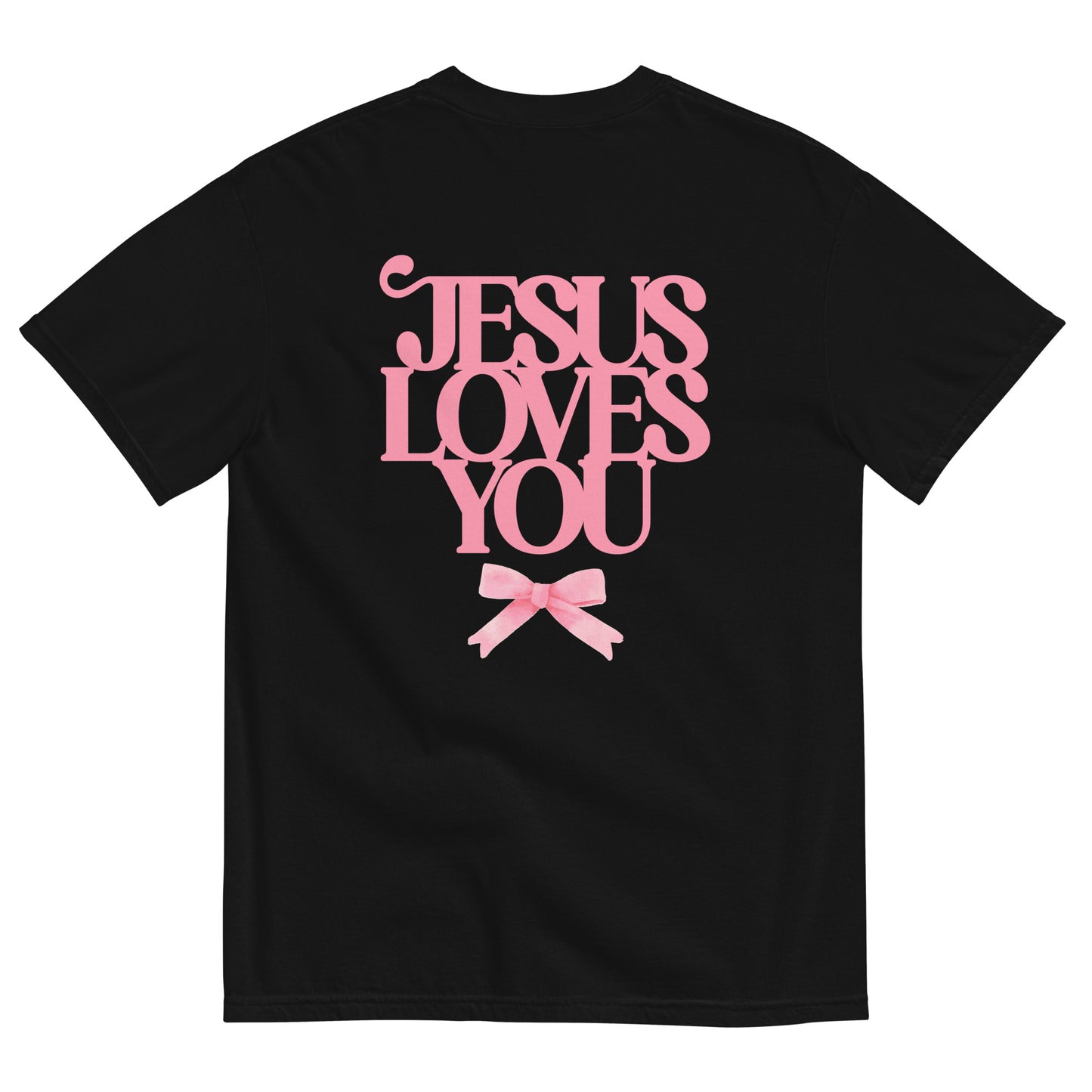 Good News JLY (Pink Letters) - Adult Heavyweight T-shirt