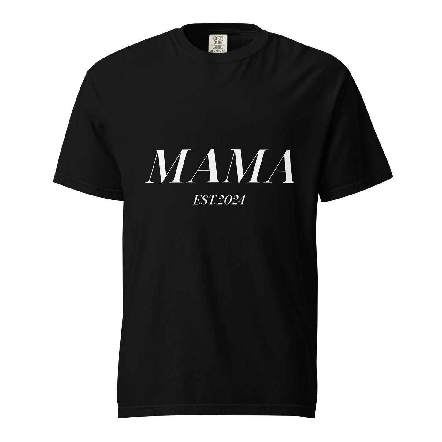MAMA EST. 2024 Heavyweight T-shirt