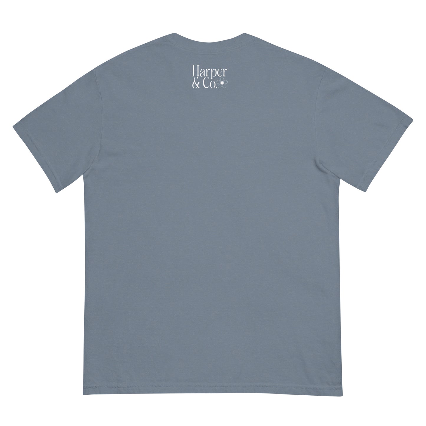 Mama Daisy Heavyweight t-shirt - Pink Letters