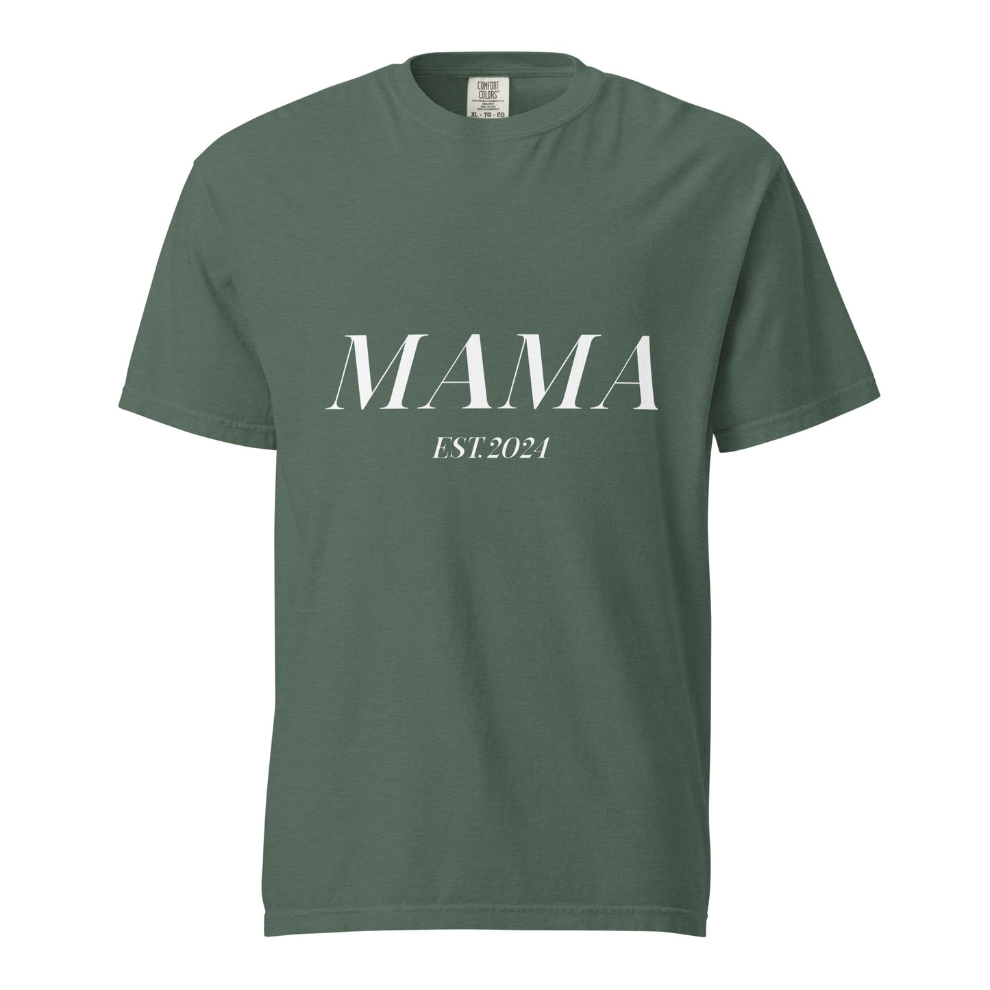 MAMA EST. 2024 Heavyweight T-shirt