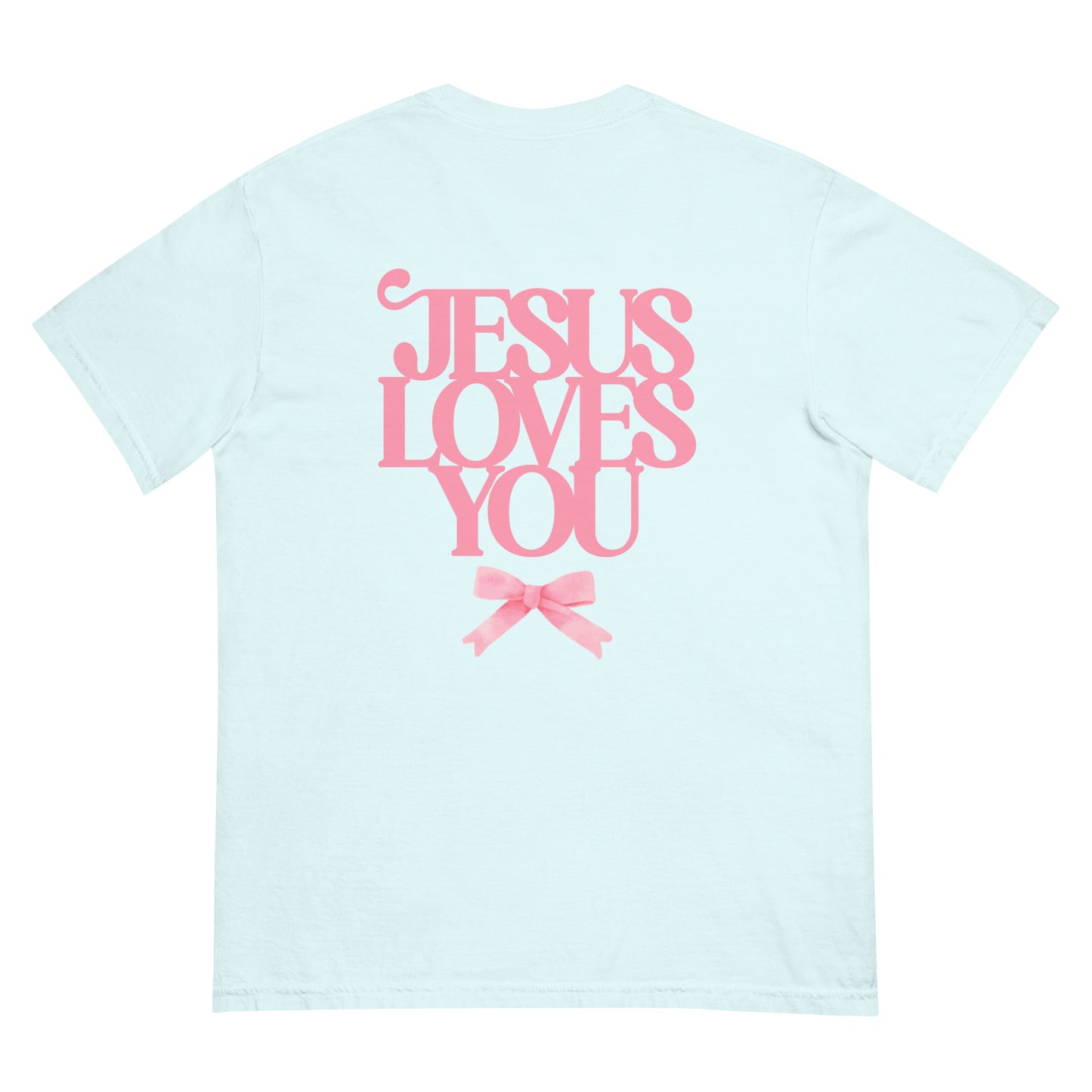 Good News JLY (Pink Letters) - Adult Heavyweight T-shirt