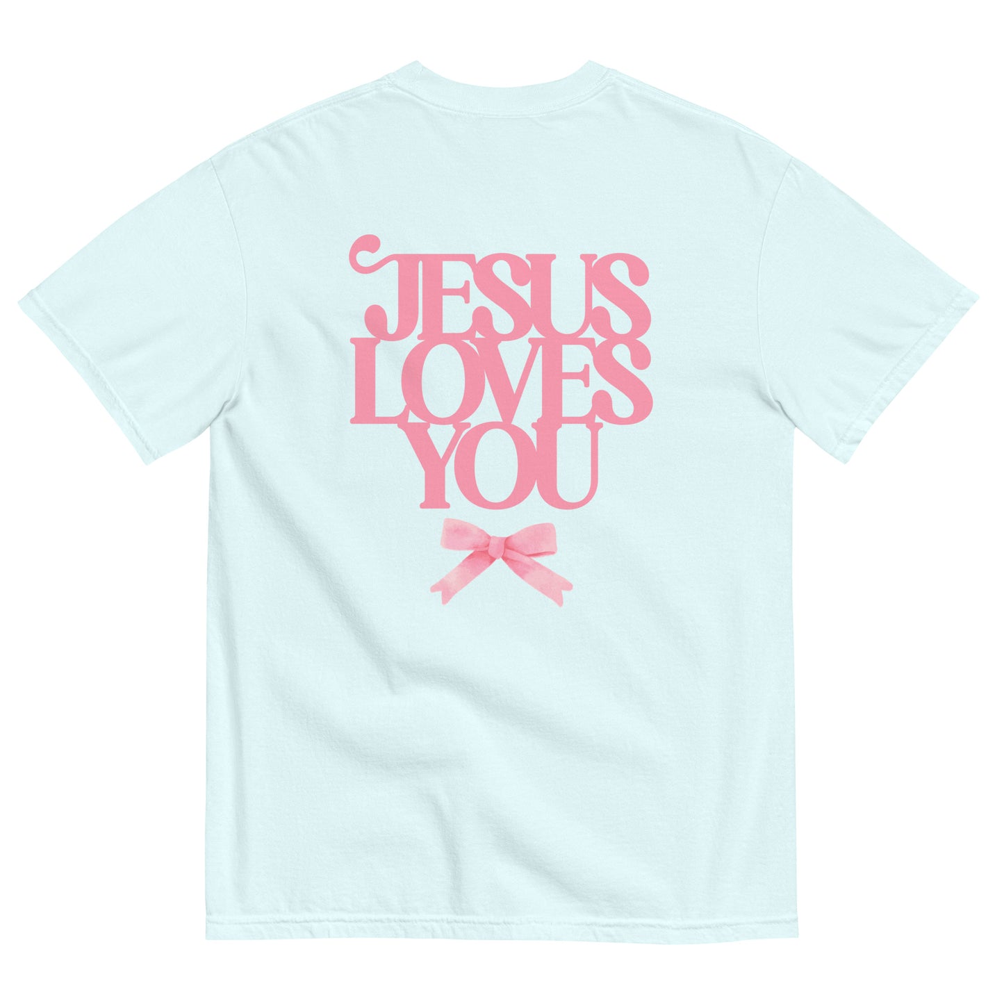 Good News JLY (Pink Letters) - Adult Heavyweight T-shirt