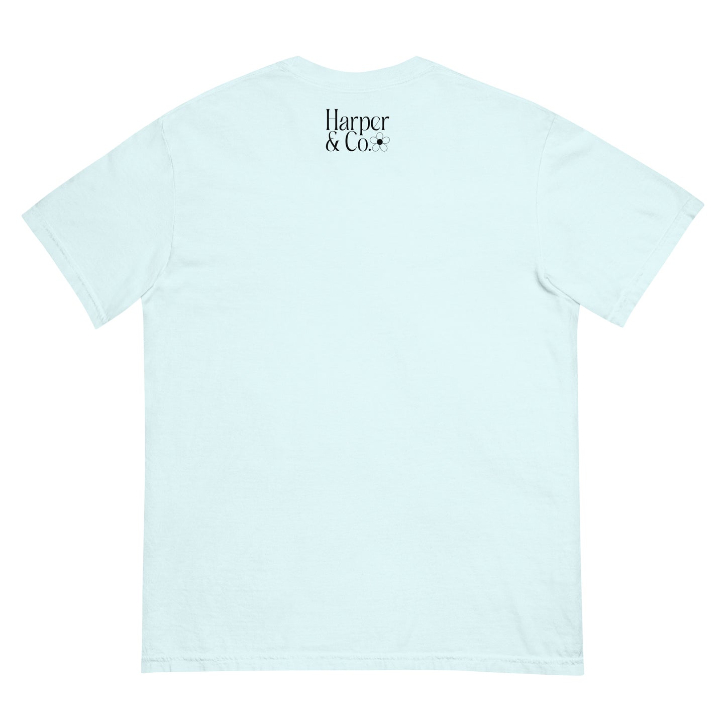 Daisy Mimi Heavyweight T-shirt - Purple Letters