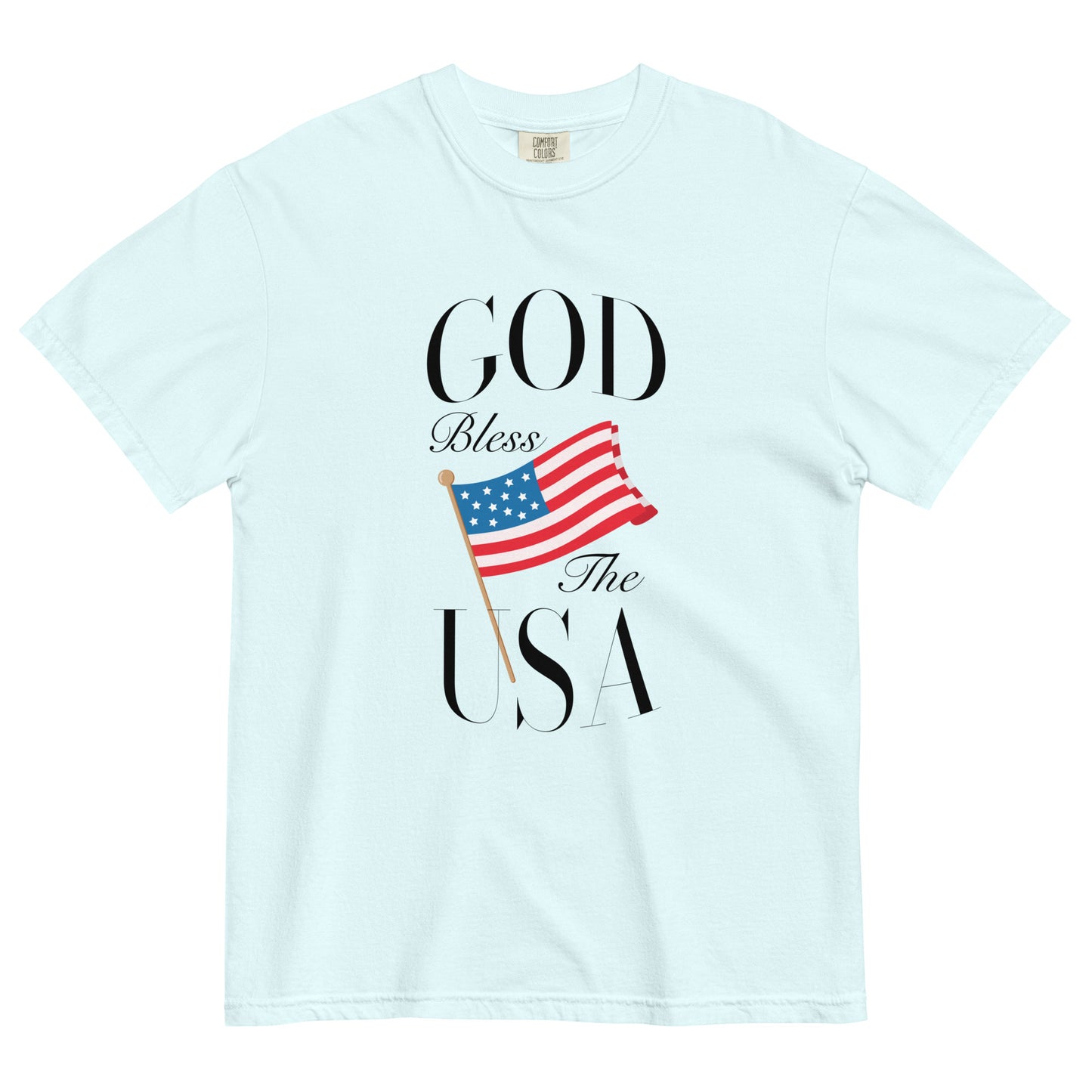 God Bless The USA - Heavyweight T-shirt