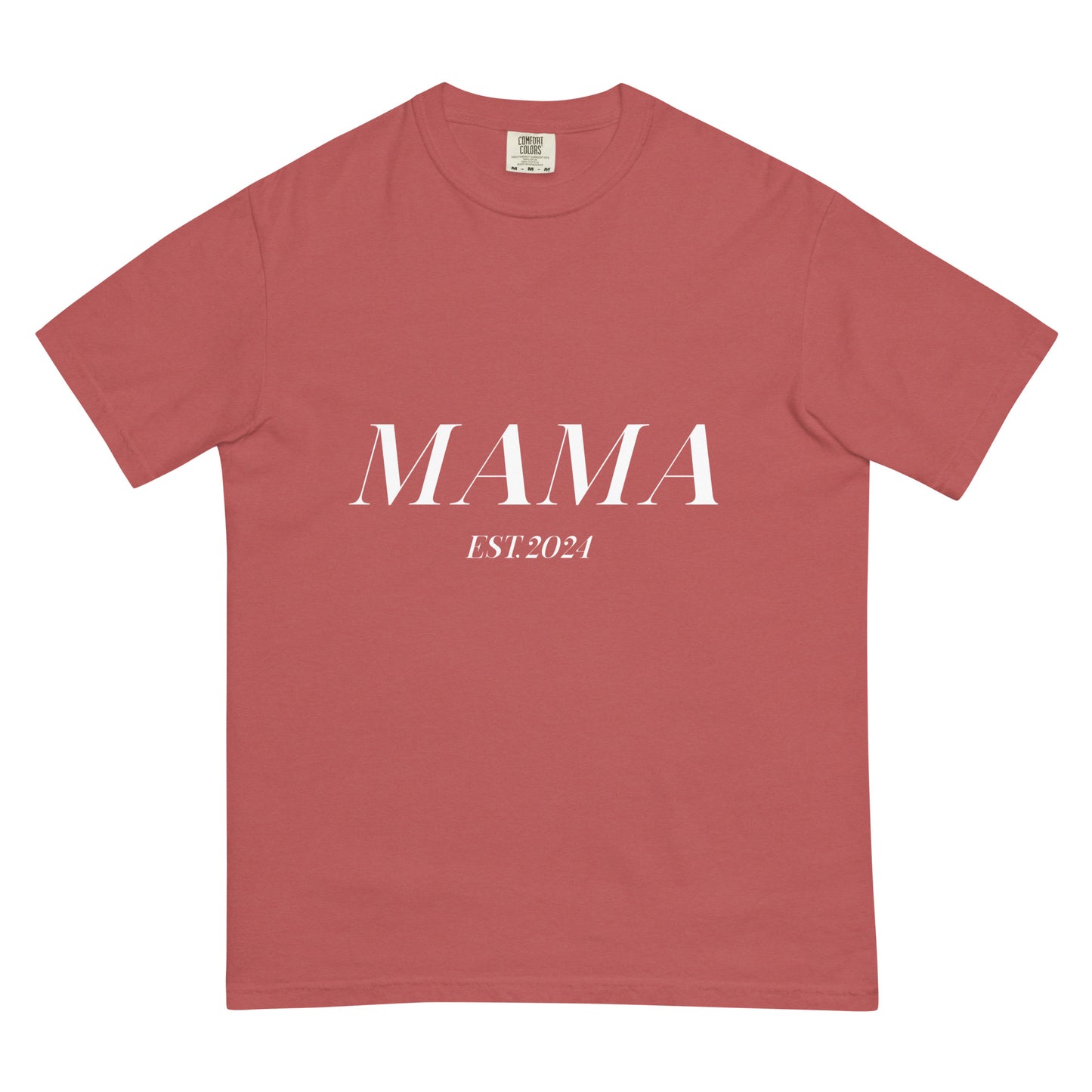 MAMA EST. 2024 Heavyweight T-shirt