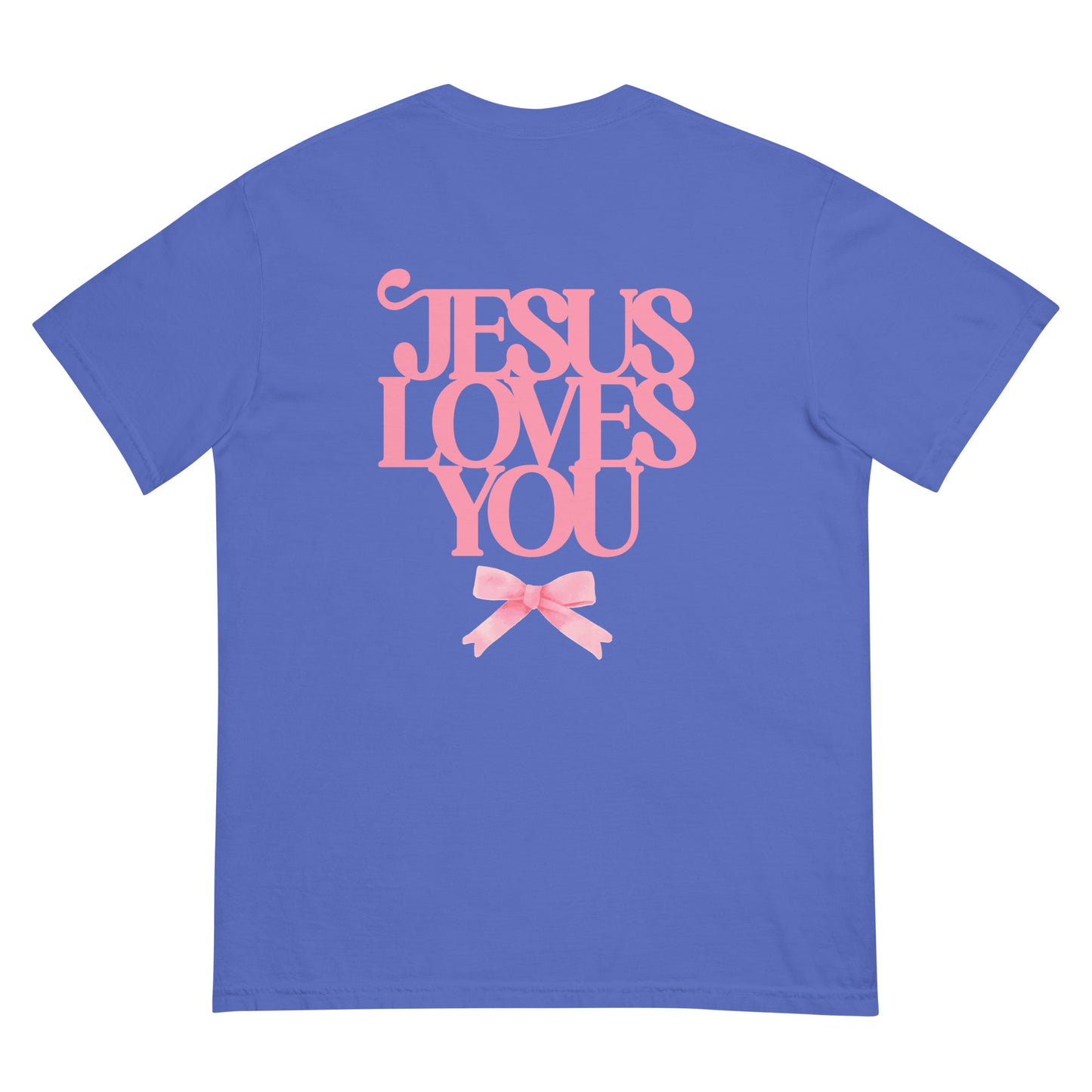 Good News JLY (Pink Letters) - Adult Heavyweight T-shirt