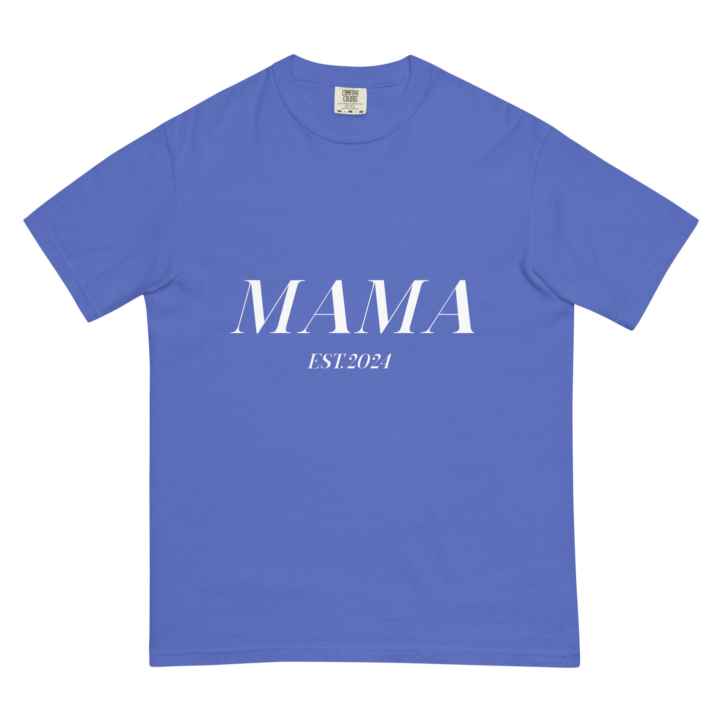 MAMA EST. 2024 Heavyweight T-shirt