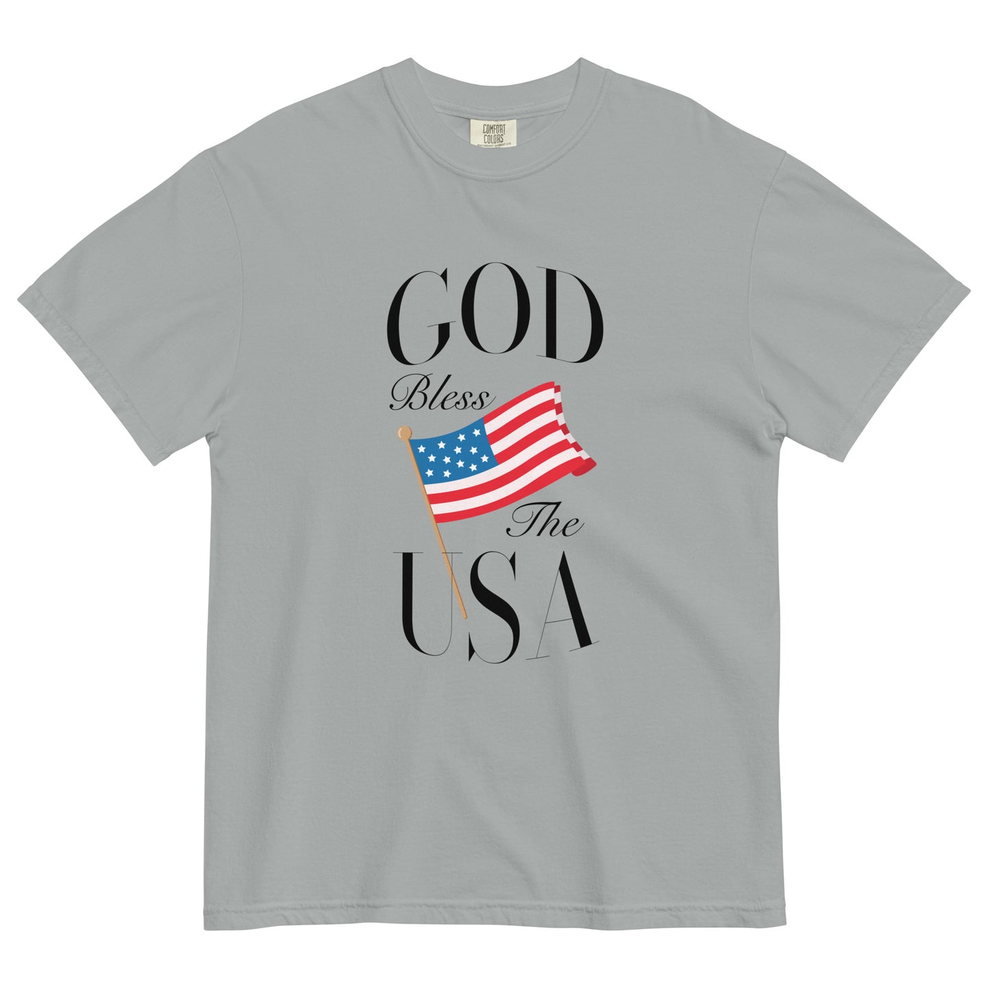 God Bless The USA - Heavyweight T-shirt