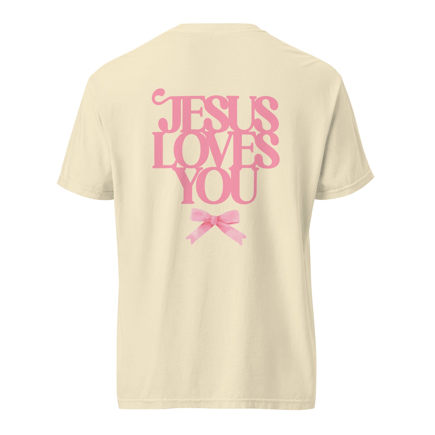 Good News JLY (Pink Letters) - Adult Heavyweight T-shirt