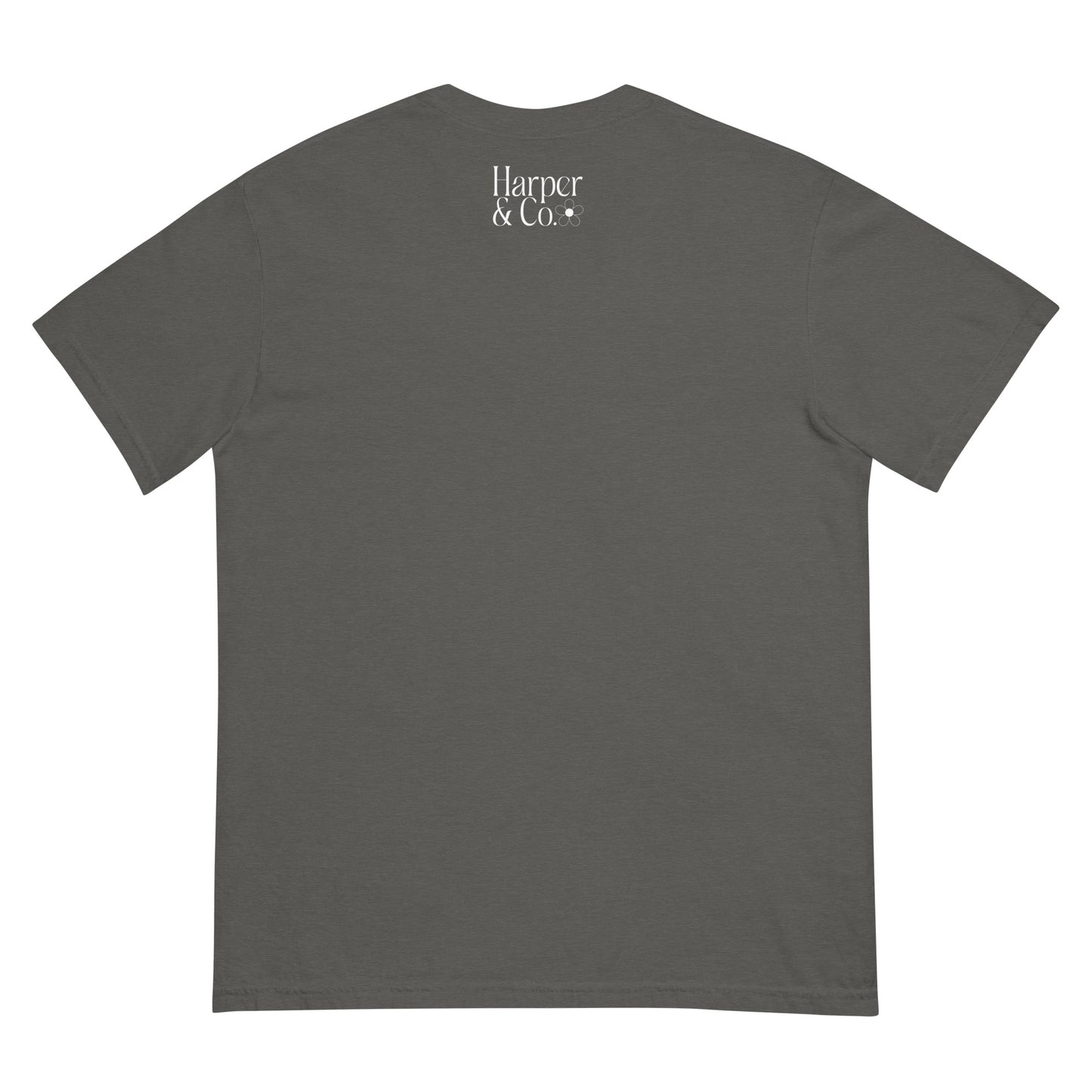 Mama Daisy Heavyweight t-shirt - Pink Letters