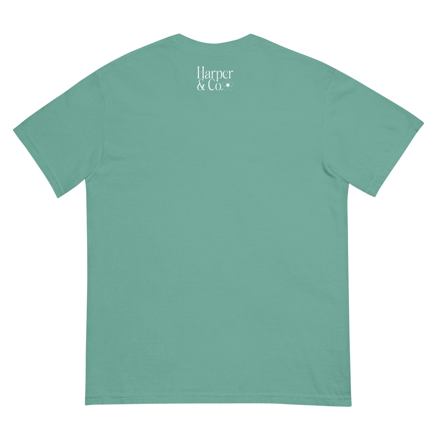 Mama Daisy Heavyweight t-shirt - Pink Letters