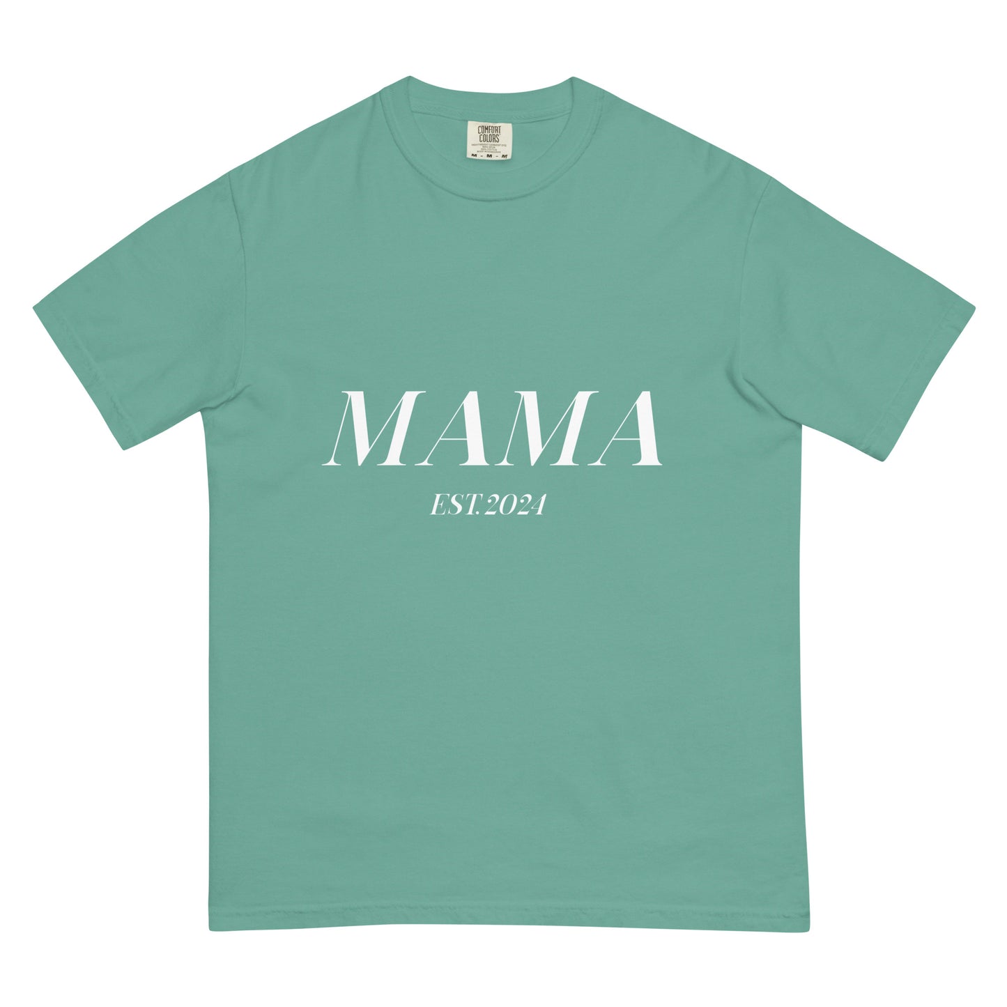 MAMA EST. 2024 Heavyweight T-shirt