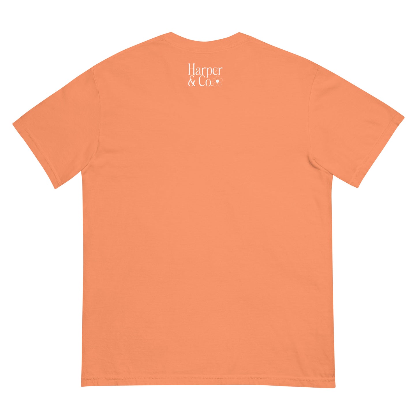 Mama Daisy Heavyweight t-shirt - Pink Letters